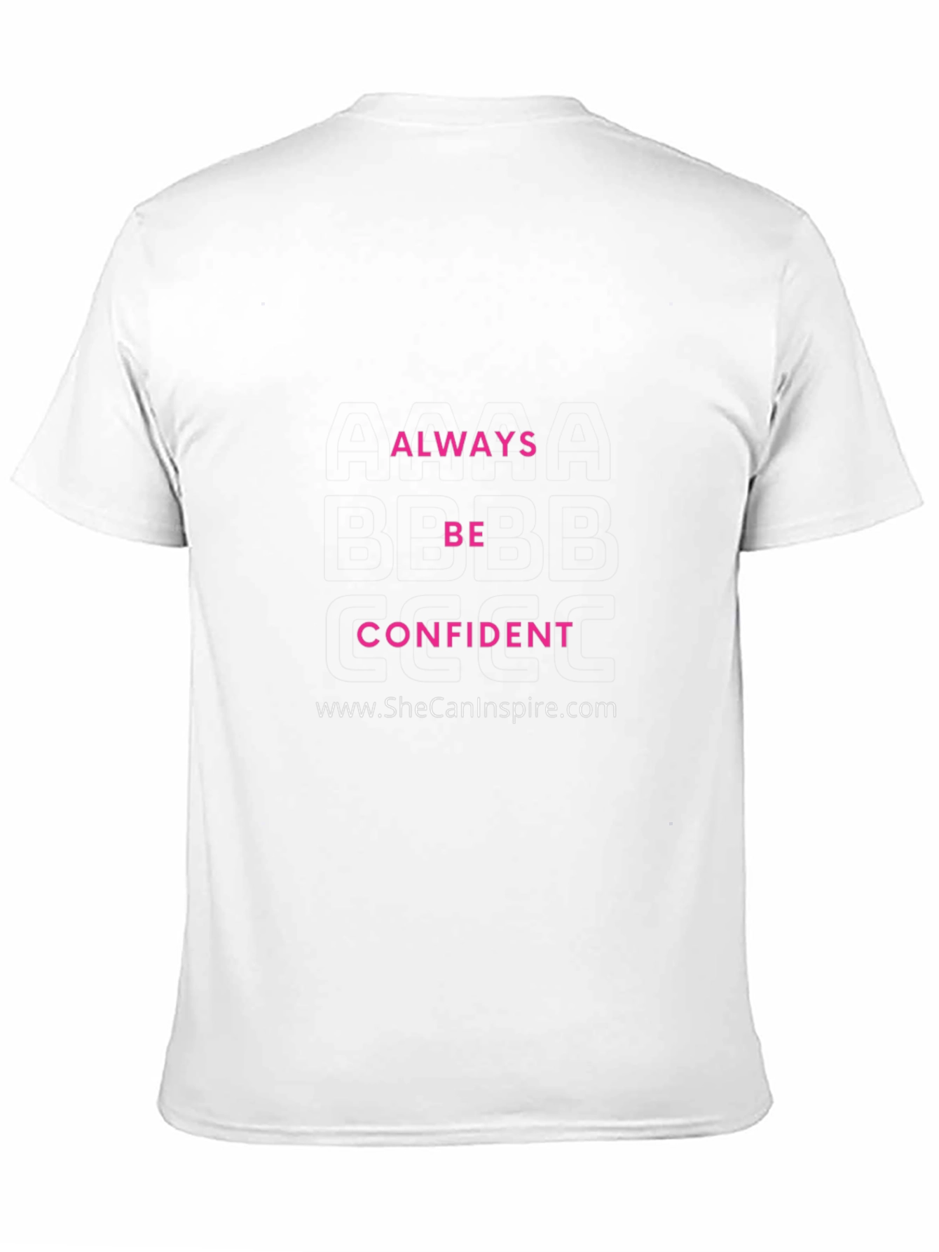 Always Be Confident Black T-Shirt