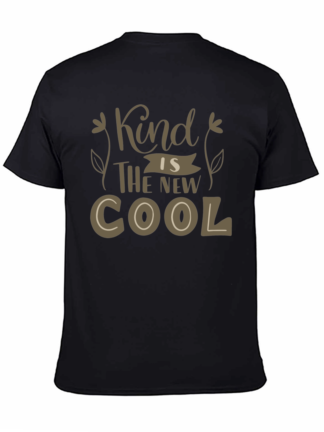 Kind is the New Cool Black Graphic Tee