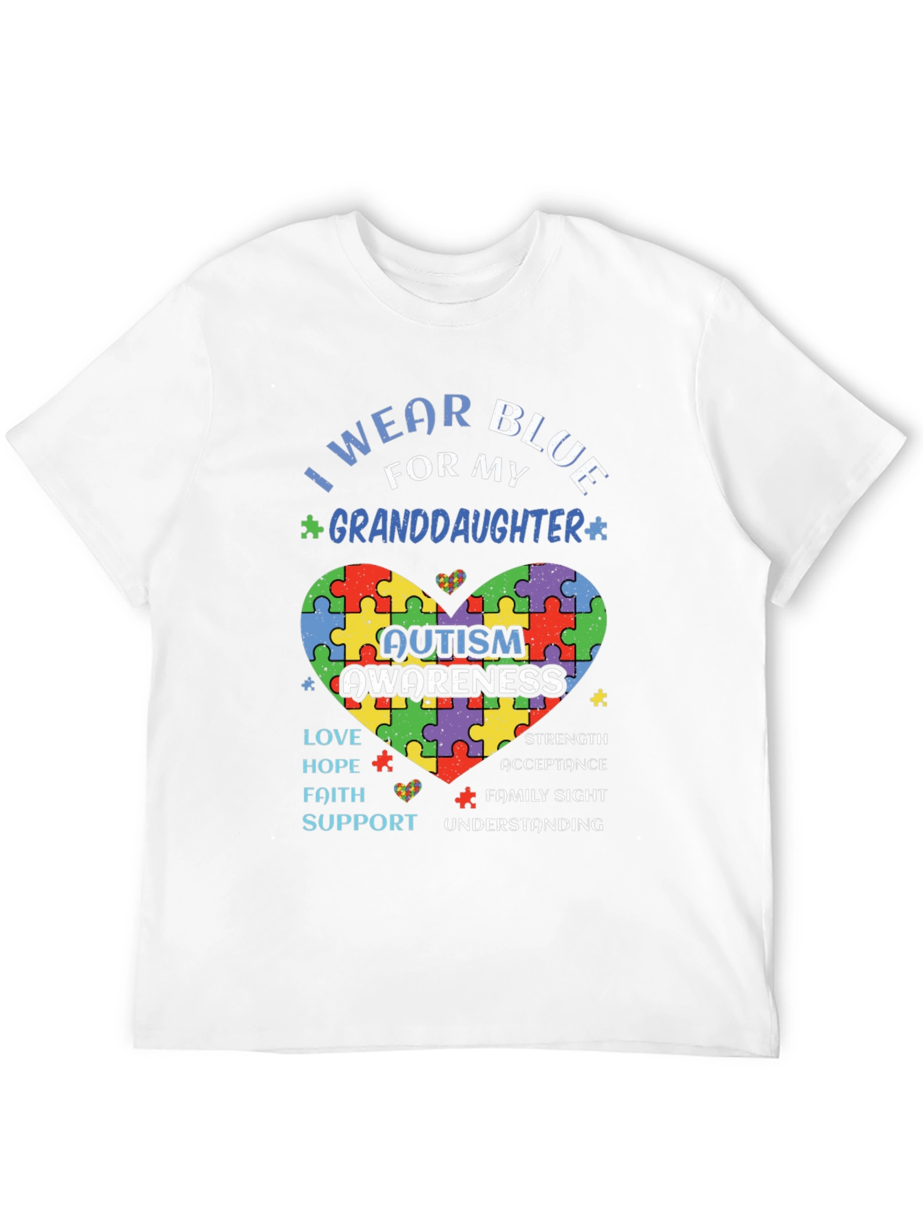 Autism Awareness Granddaughter T-Shirt