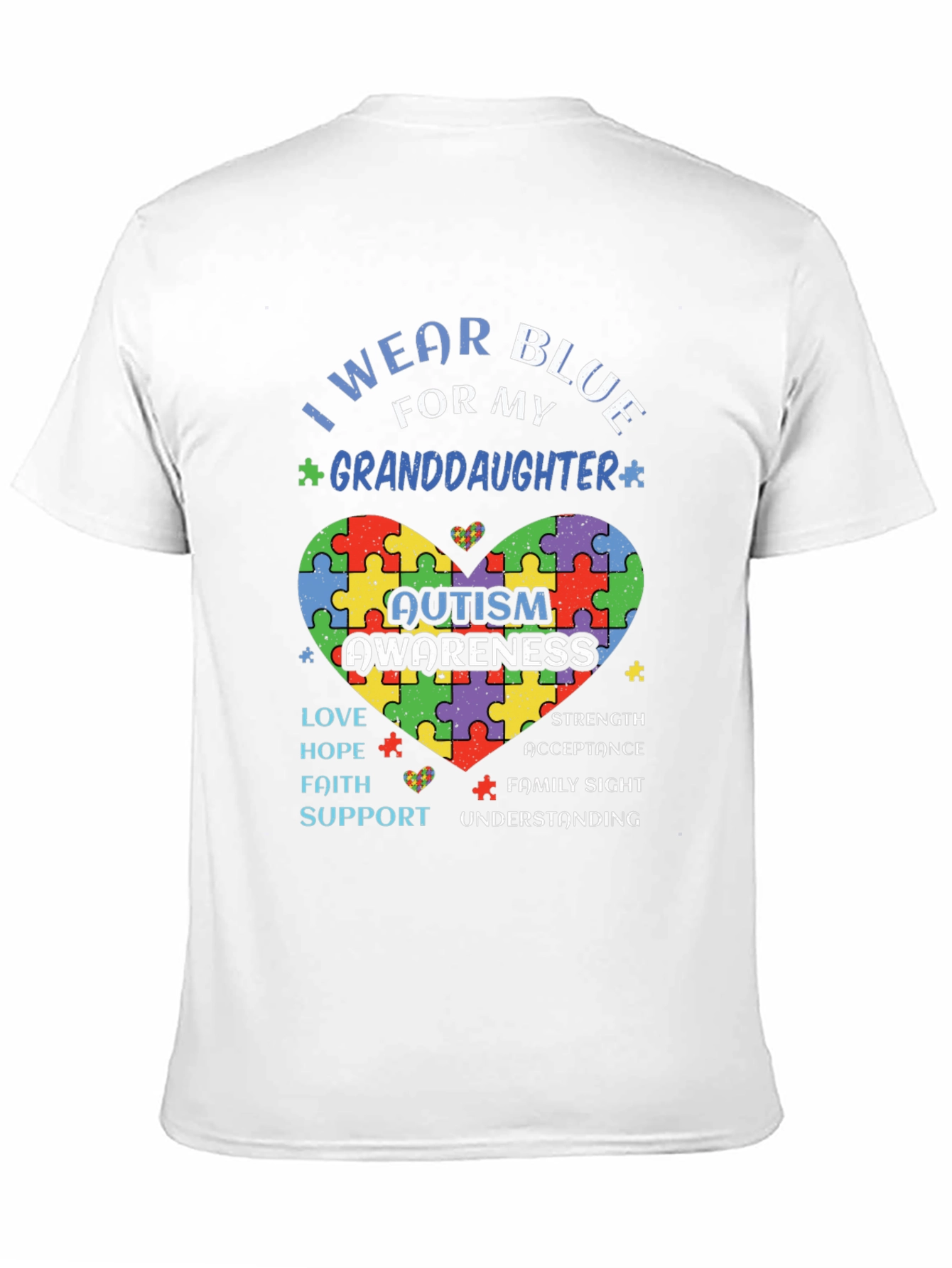 Autism Awareness Granddaughter T-Shirt