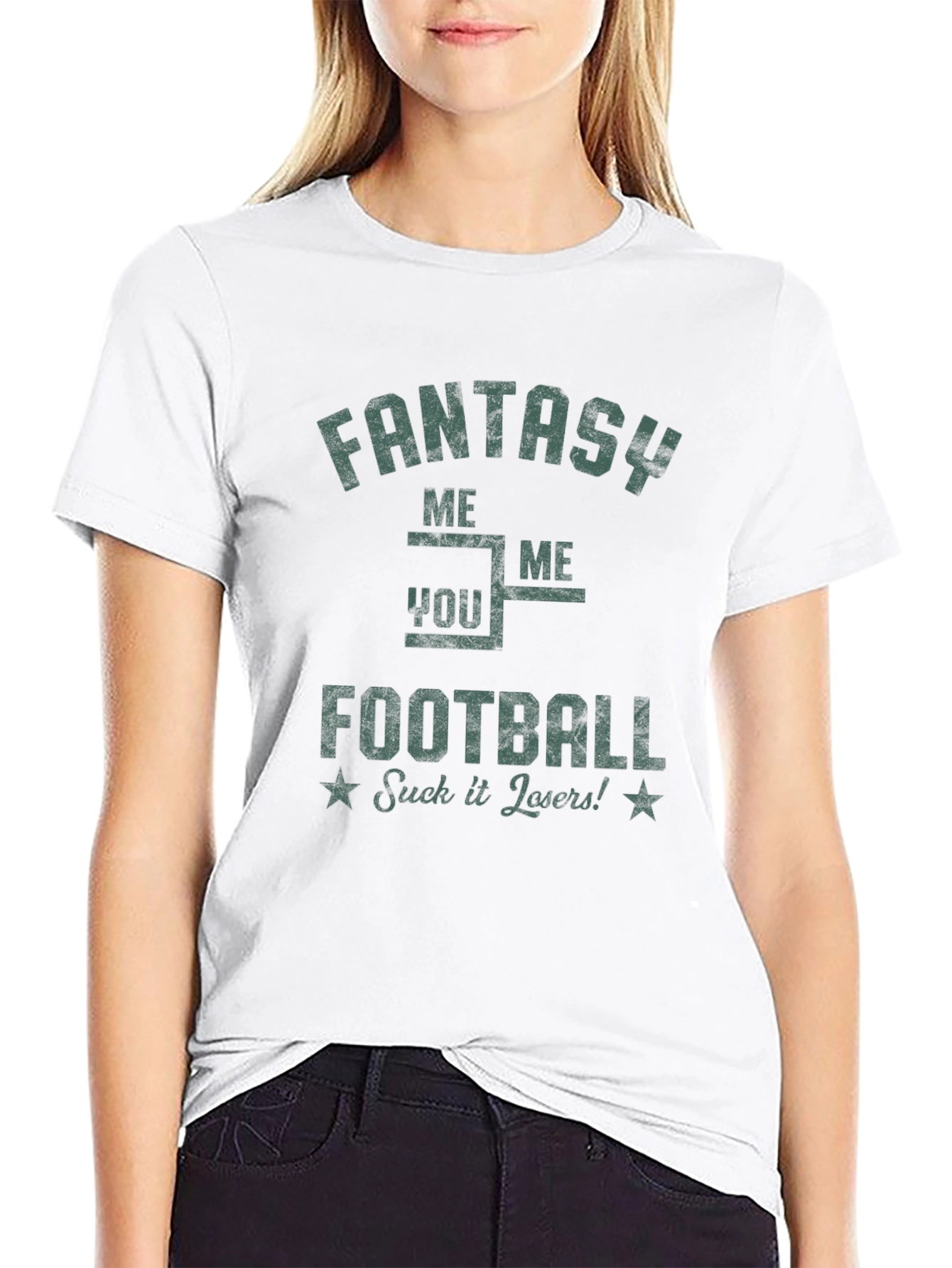 Fantasy Football T-Shirt - Suck It Losers