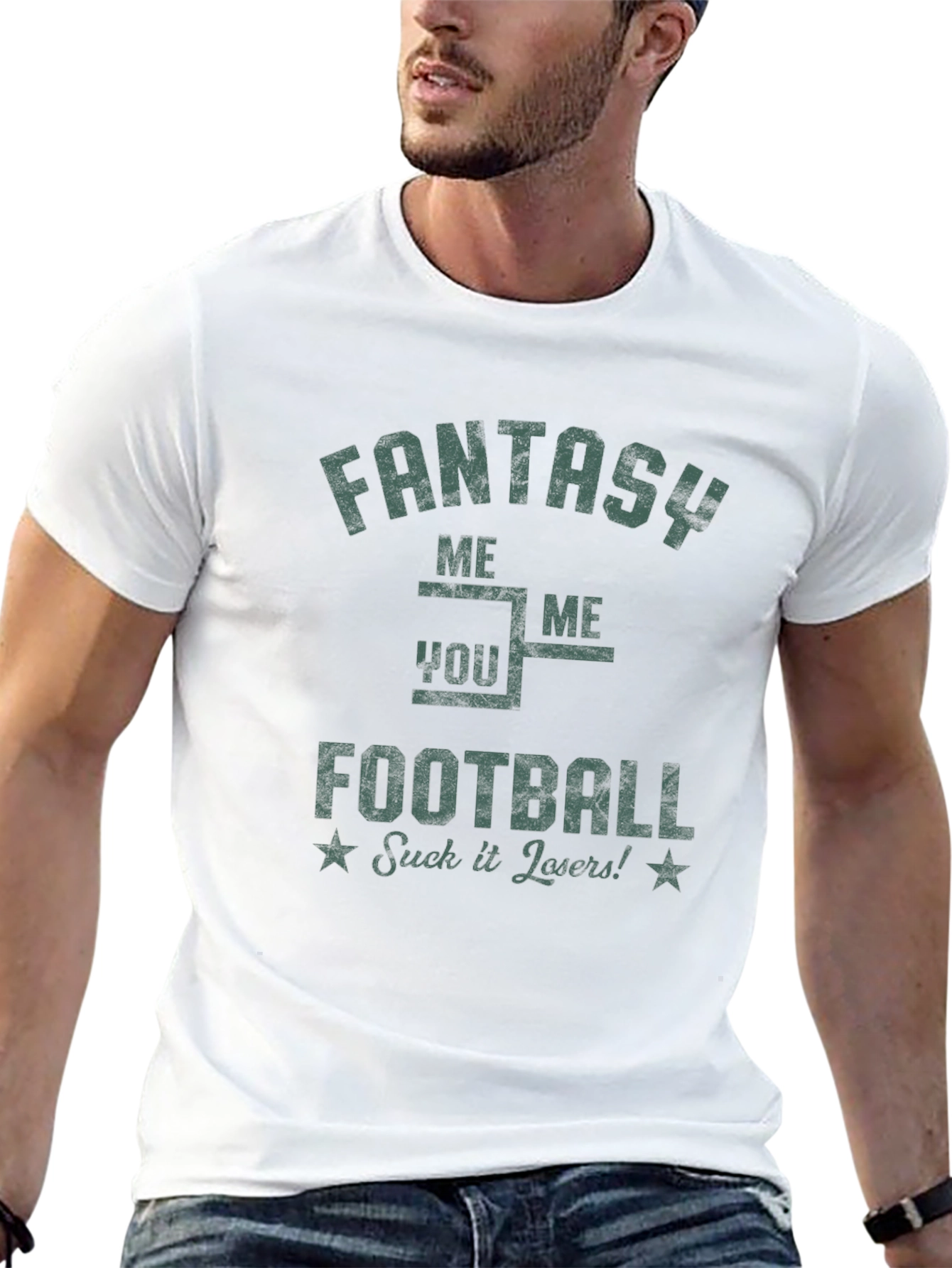 Fantasy Football T-Shirt - Suck It Losers