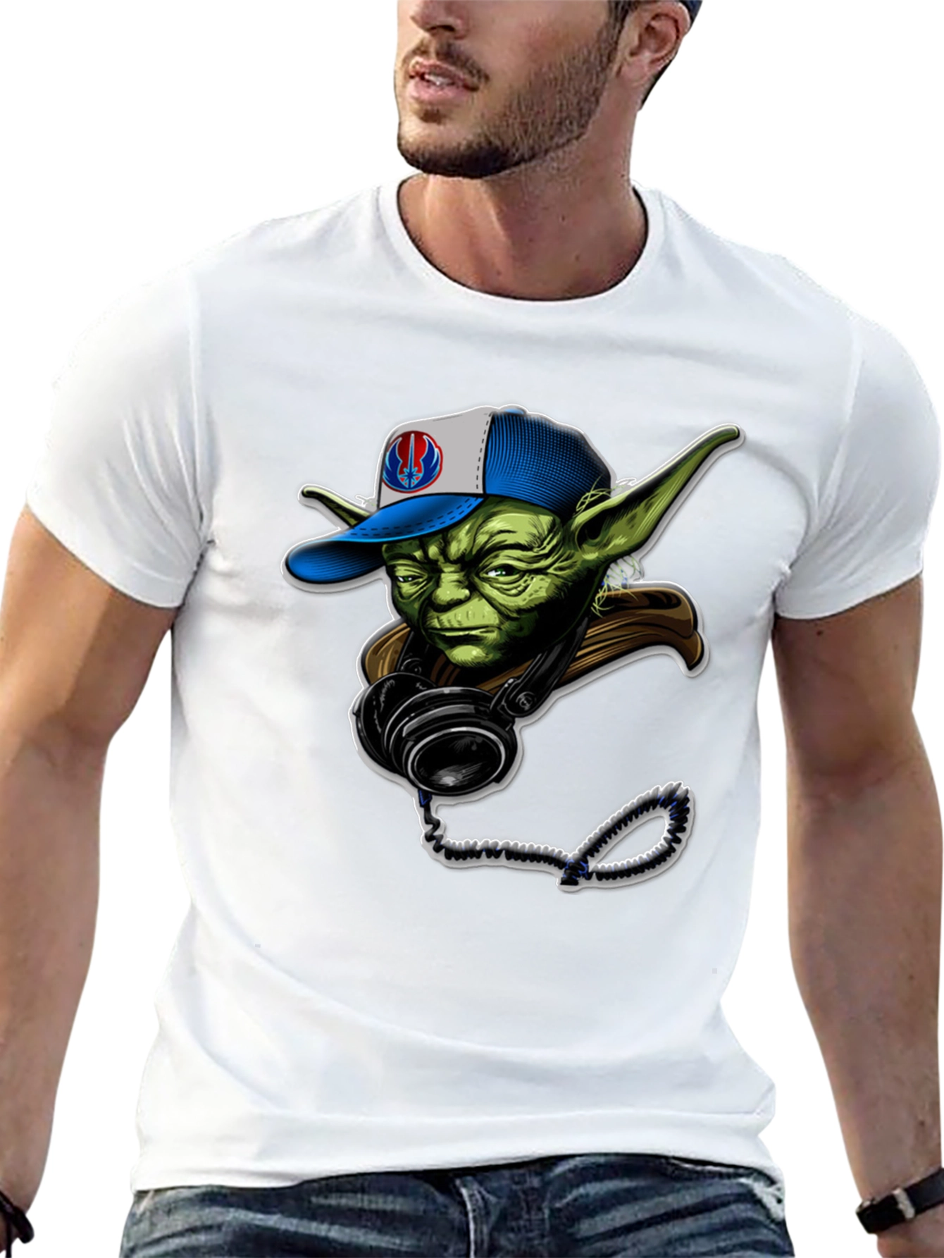 Yoda DJ T-Shirt - Cool Unique and Fun