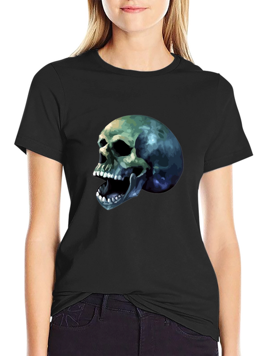 Skull Graphic Tee - Mens Black T-Shirt