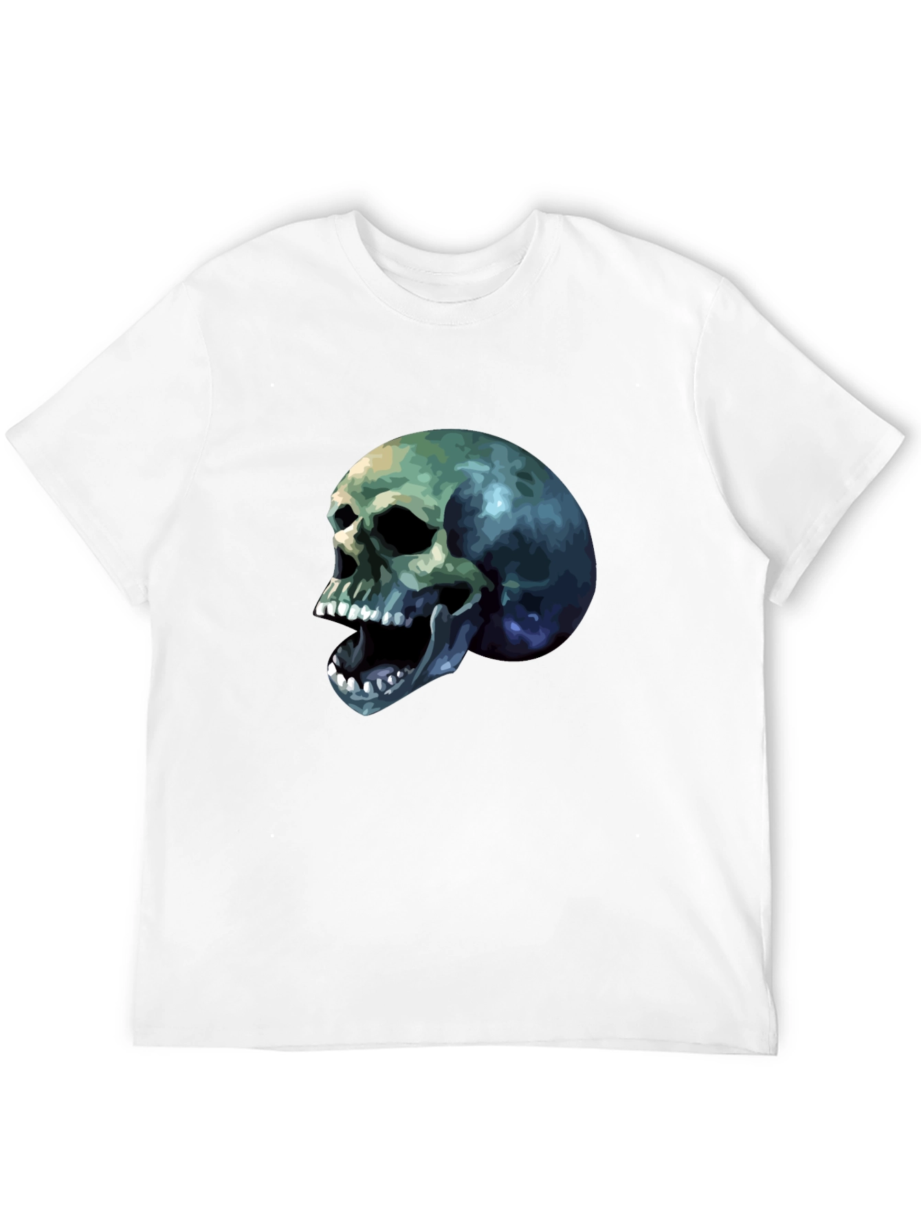 Skull Graphic Tee - Mens Black T-Shirt