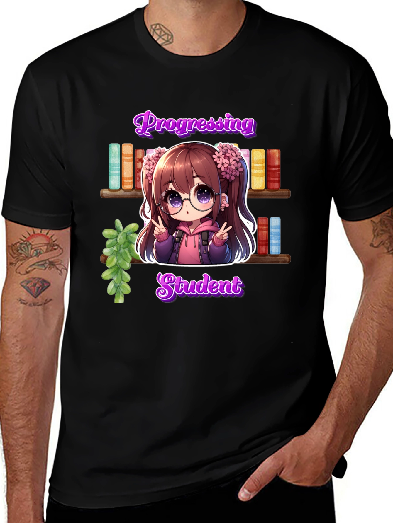 Progressing Student Anime T-Shirt
