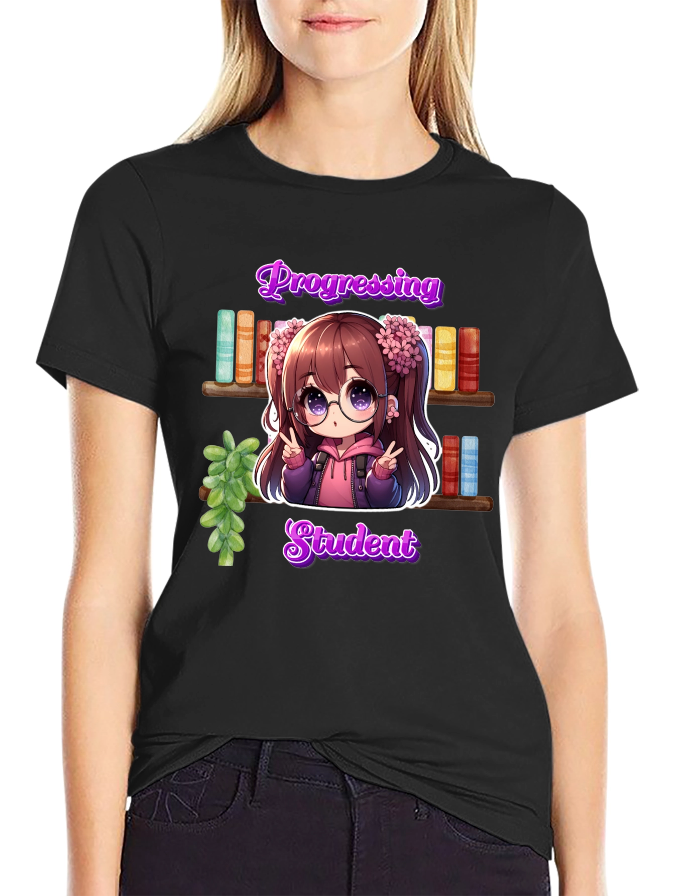 Progressing Student Anime T-Shirt