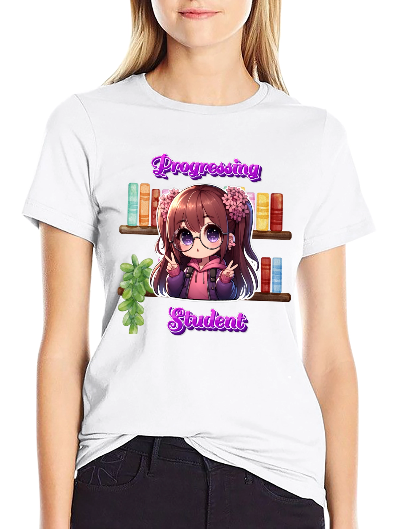 Progressing Student Anime T-Shirt