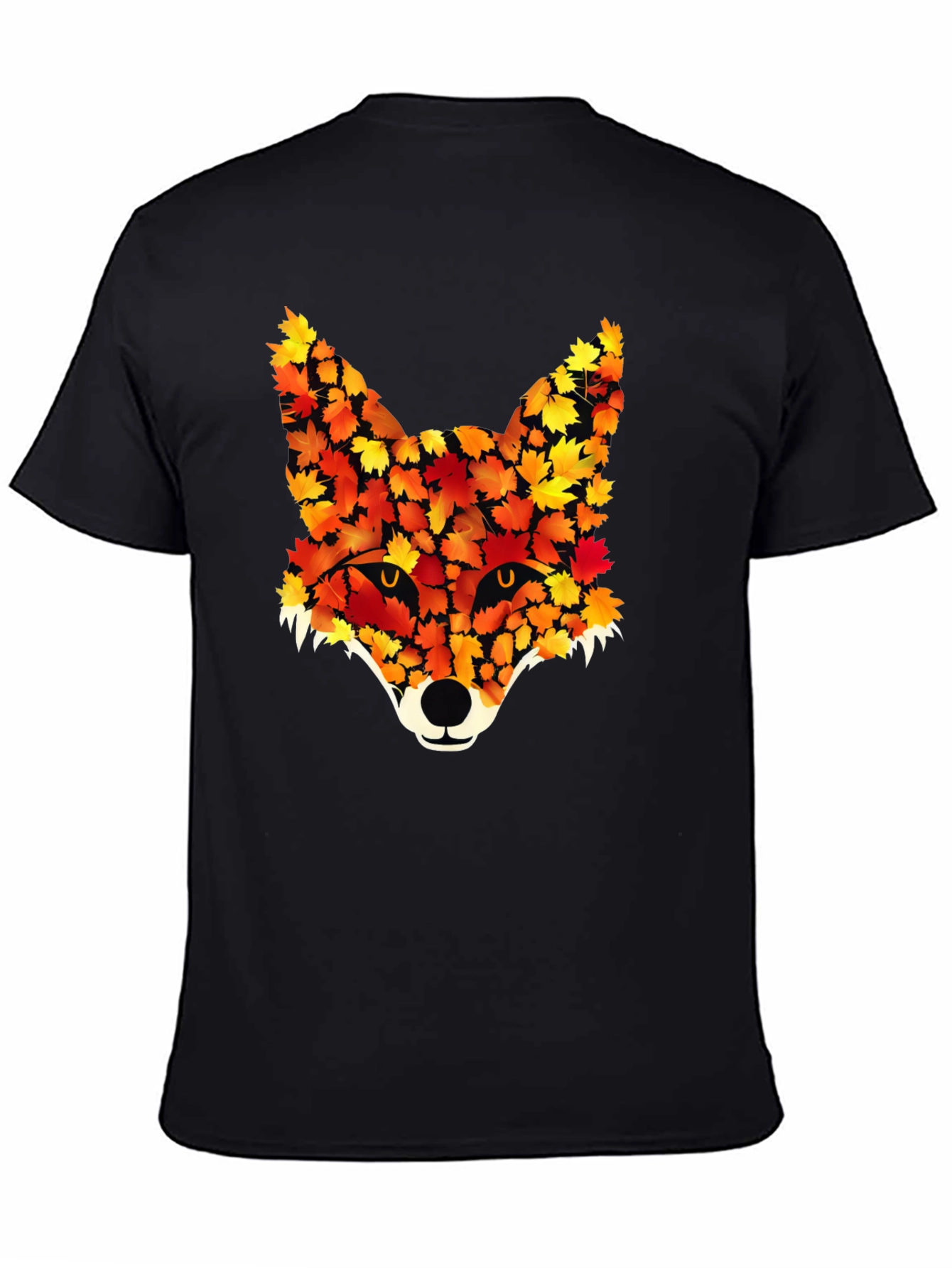 Autumn Fox Graphic Tee - Nature Inspired Design