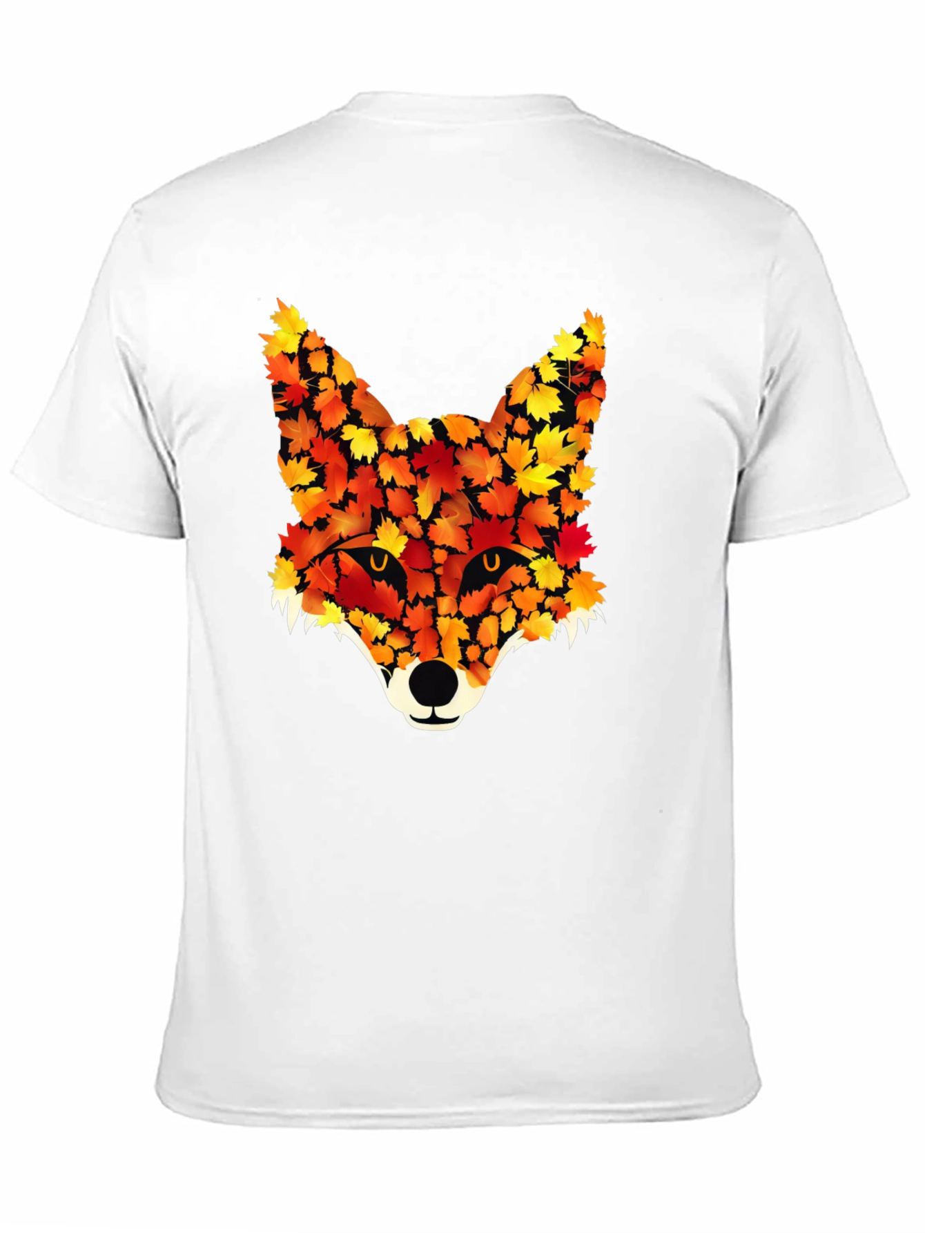 Autumn Fox Graphic Tee - Nature Inspired Design