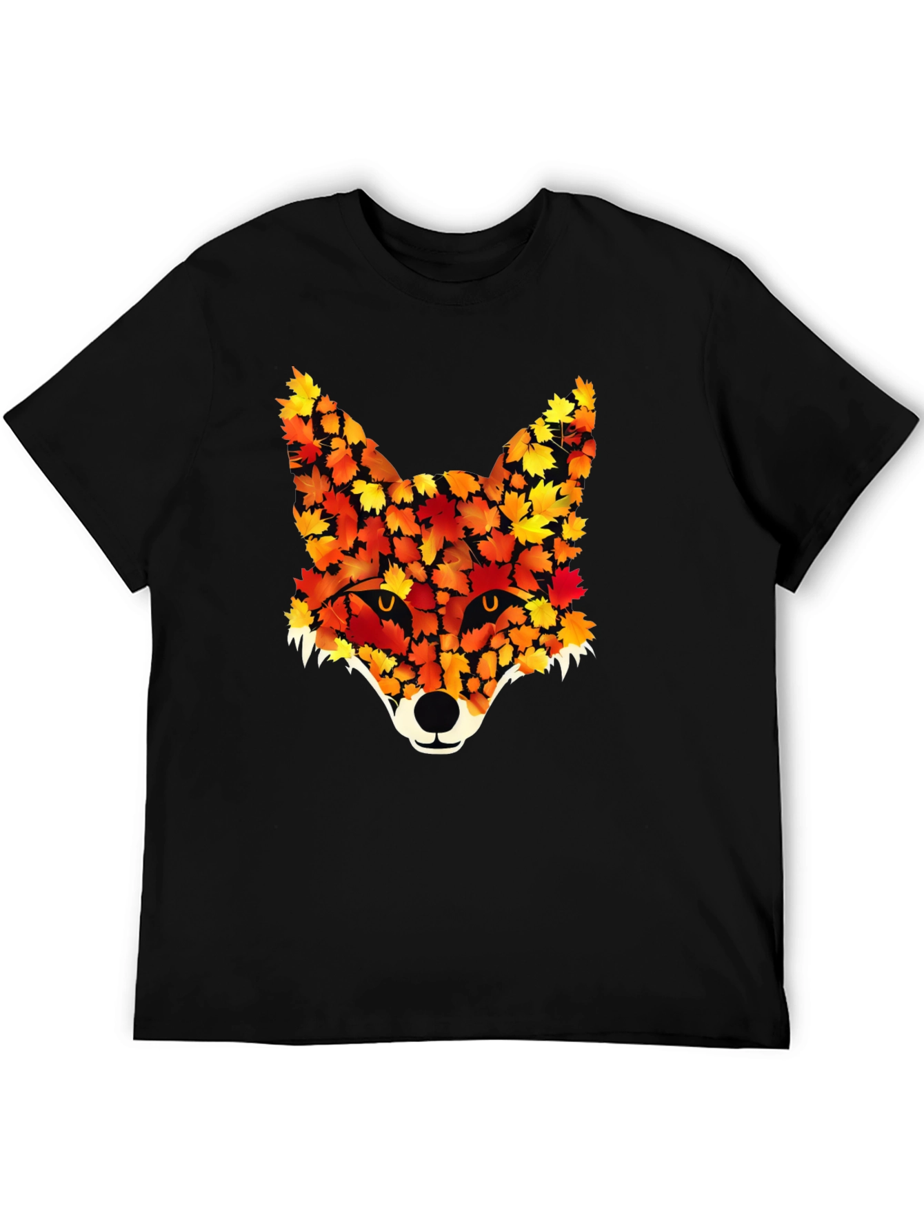 Autumn Fox Graphic Tee - Nature Inspired Design