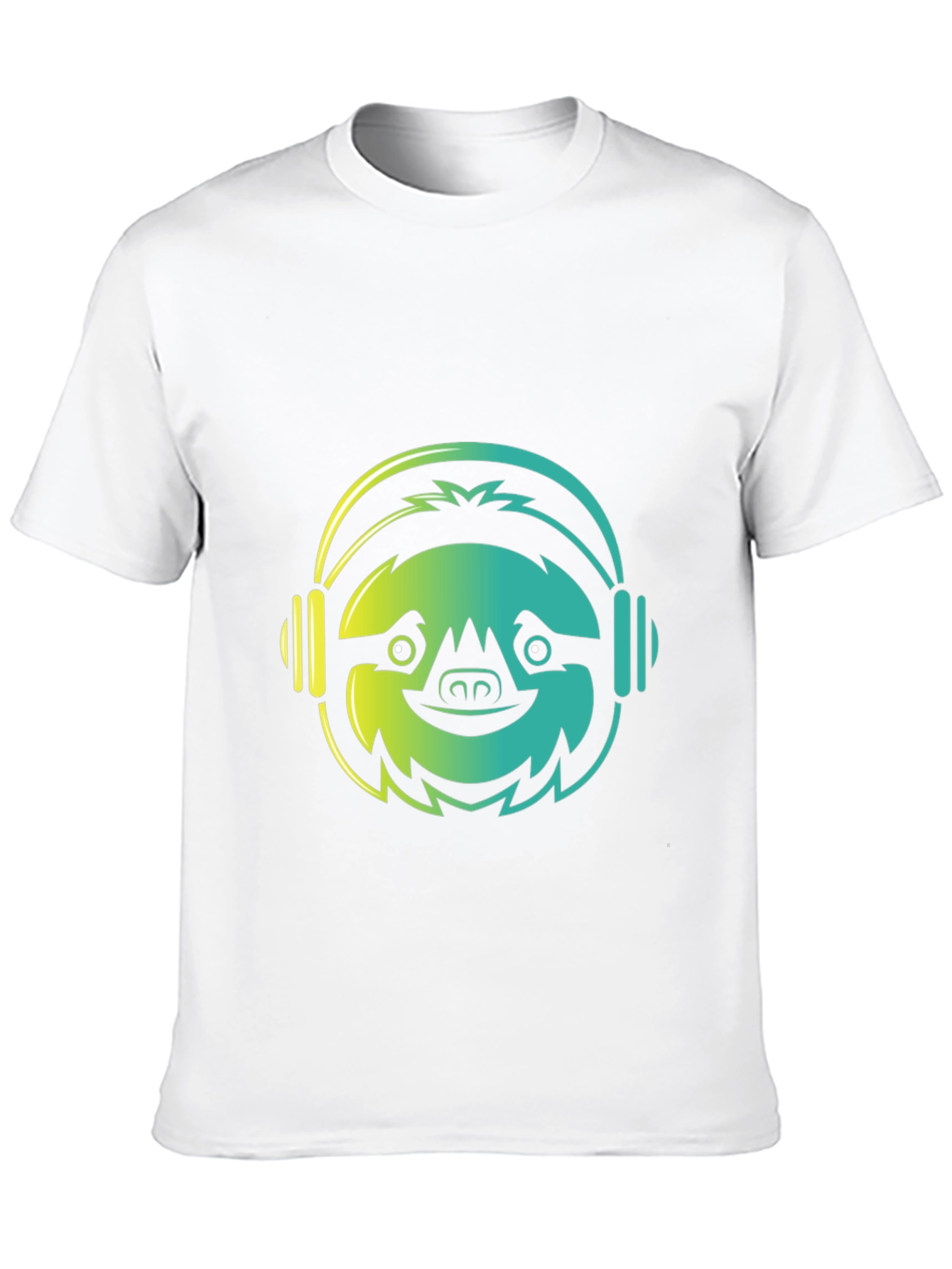 Sloth DJ Graphic Tee - Cool & Comfy