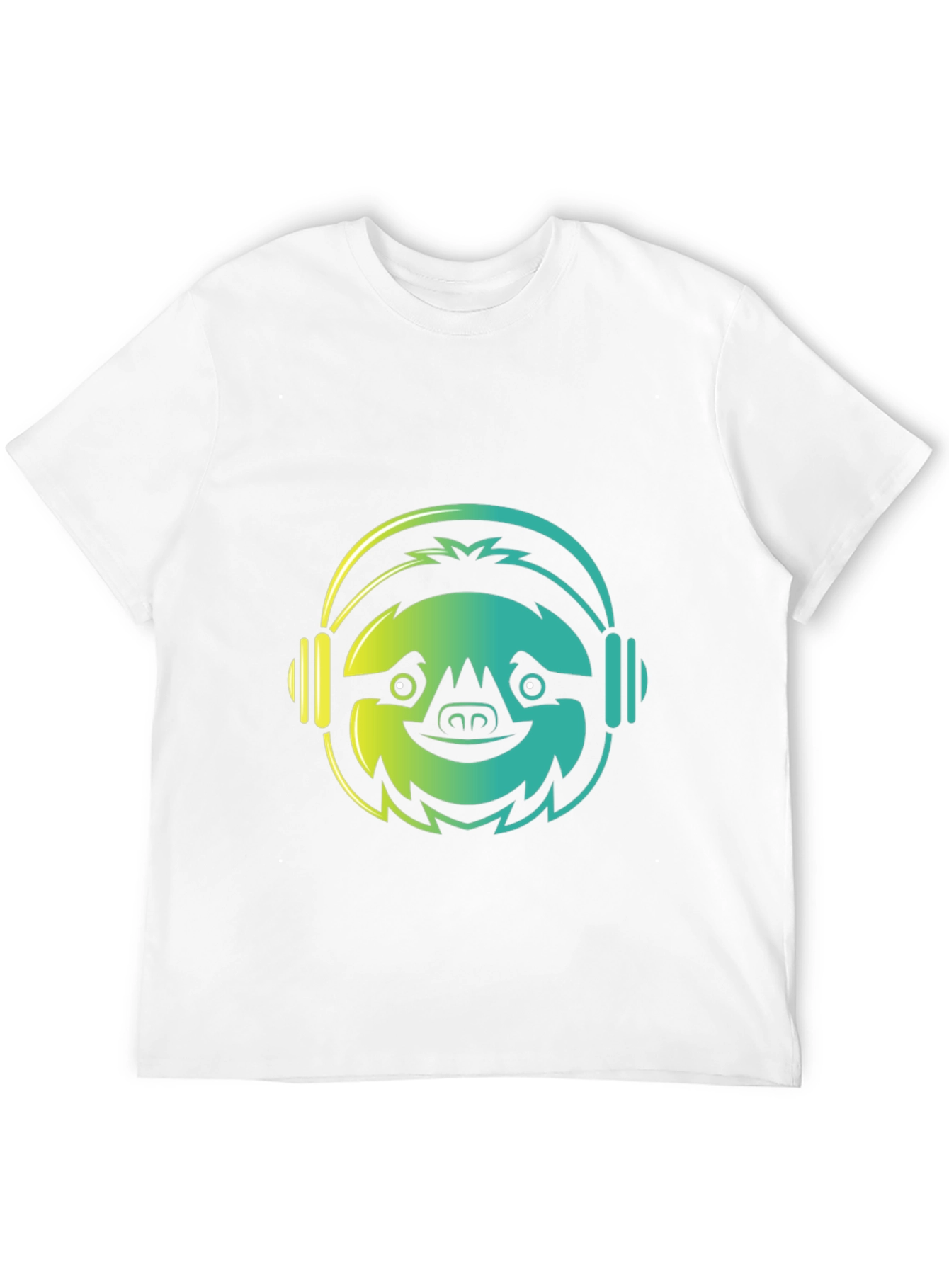 Sloth DJ Graphic Tee - Cool & Comfy
