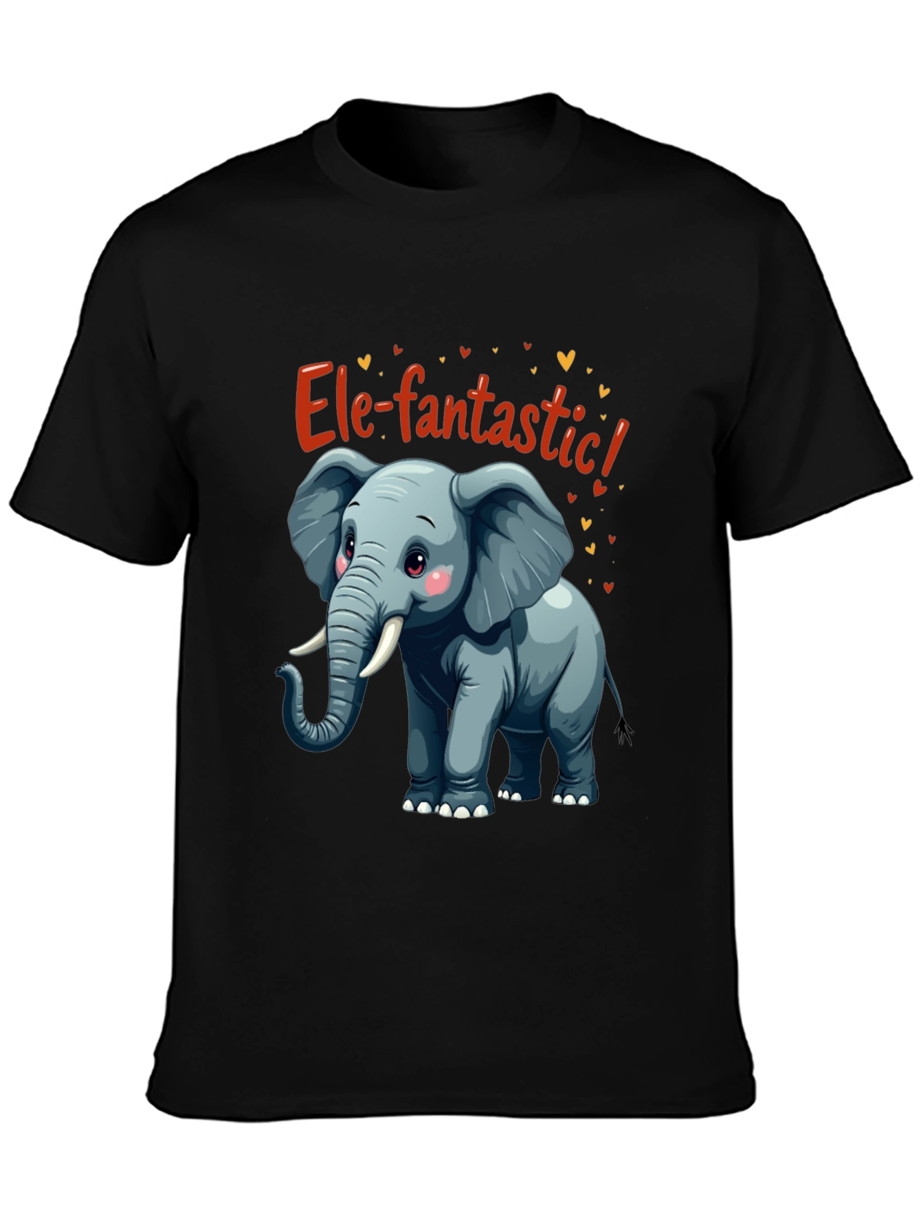 Ele-fantastic Elephant T-Shirt - Cute Cartoon Tee