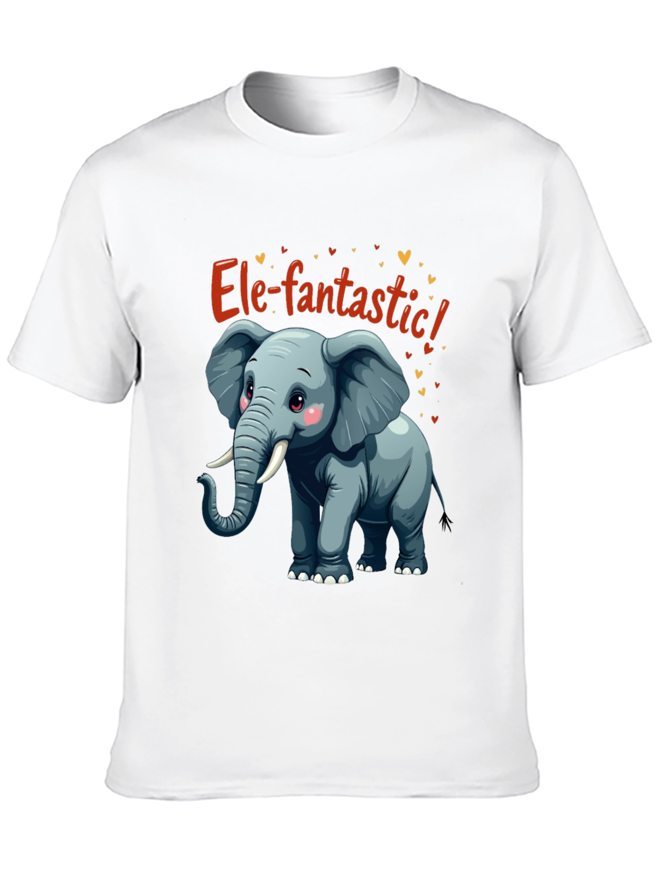 Ele-fantastic Elephant T-Shirt - Cute Cartoon Tee
