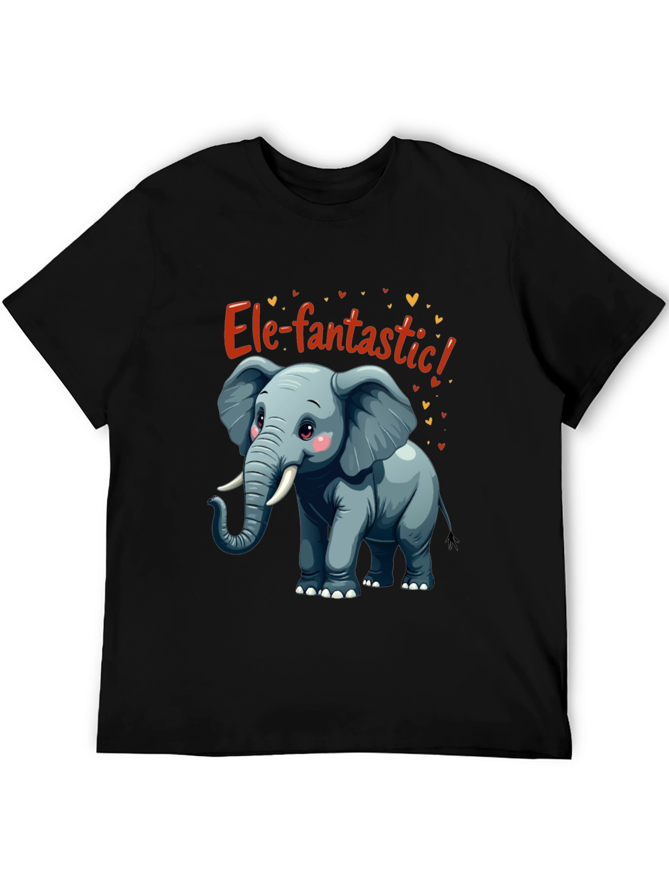Ele-fantastic Elephant T-Shirt - Cute Cartoon Tee