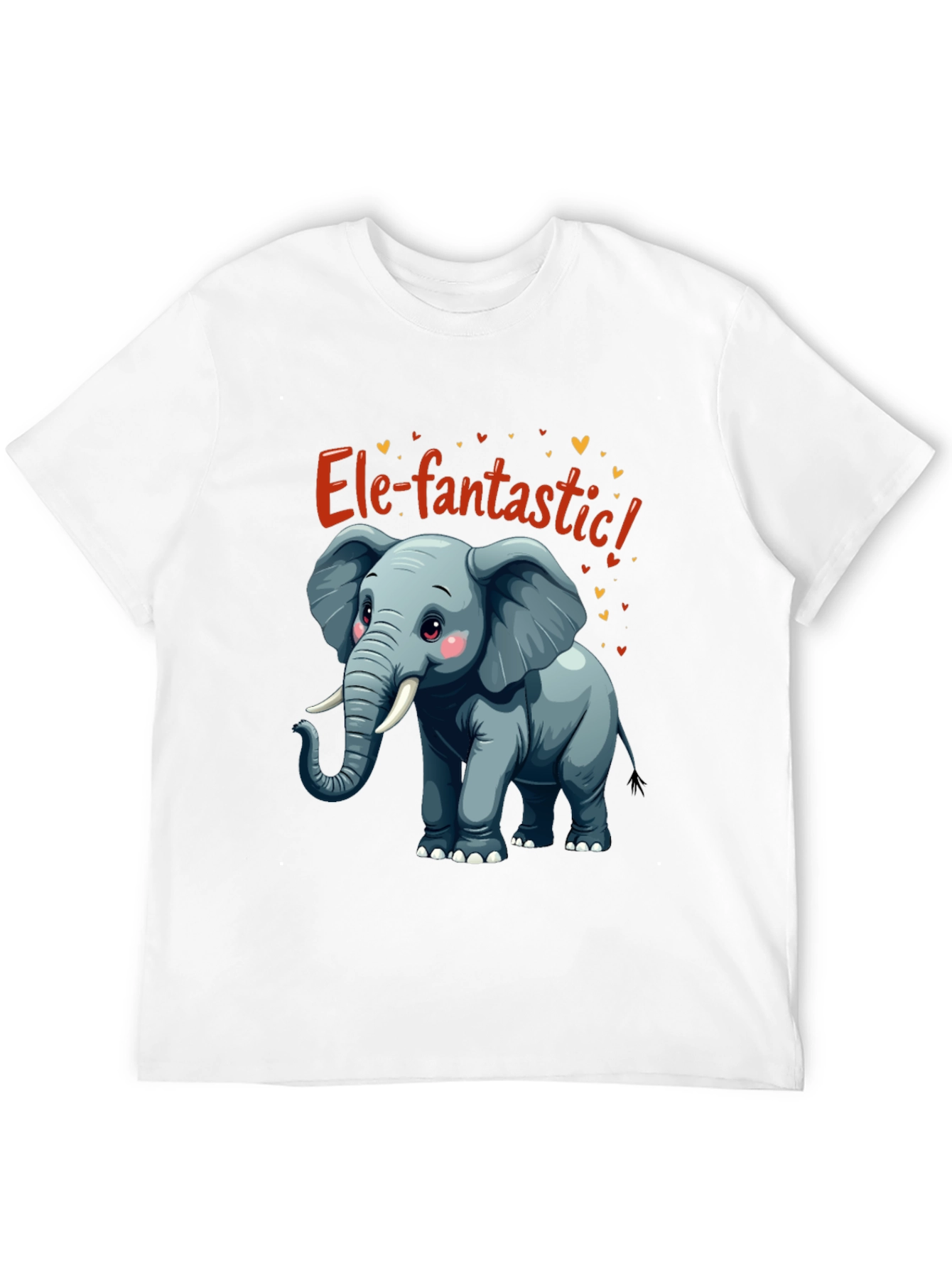 Ele-fantastic Elephant T-Shirt - Cute Cartoon Tee