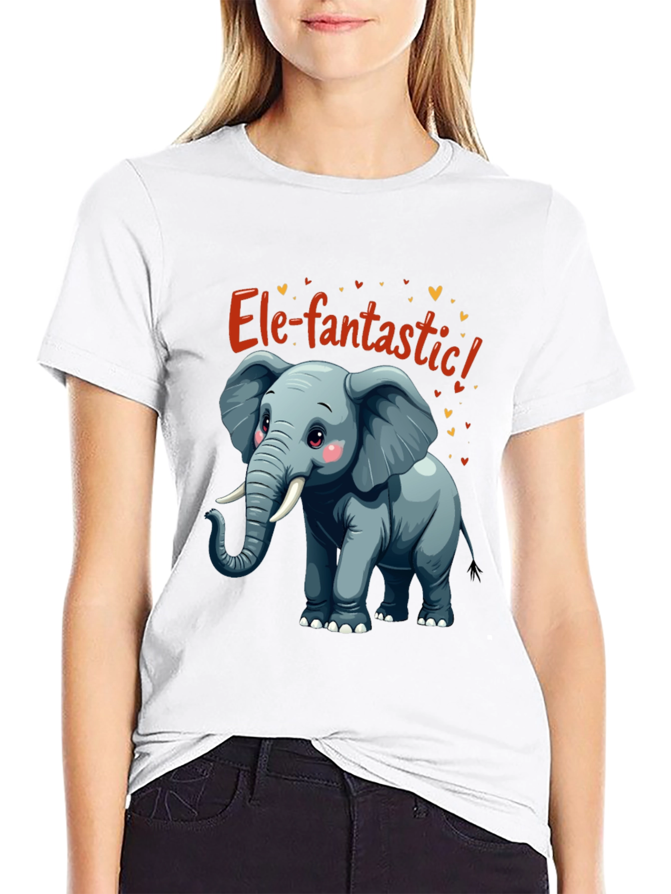 Ele-fantastic Elephant T-Shirt - Cute Cartoon Tee