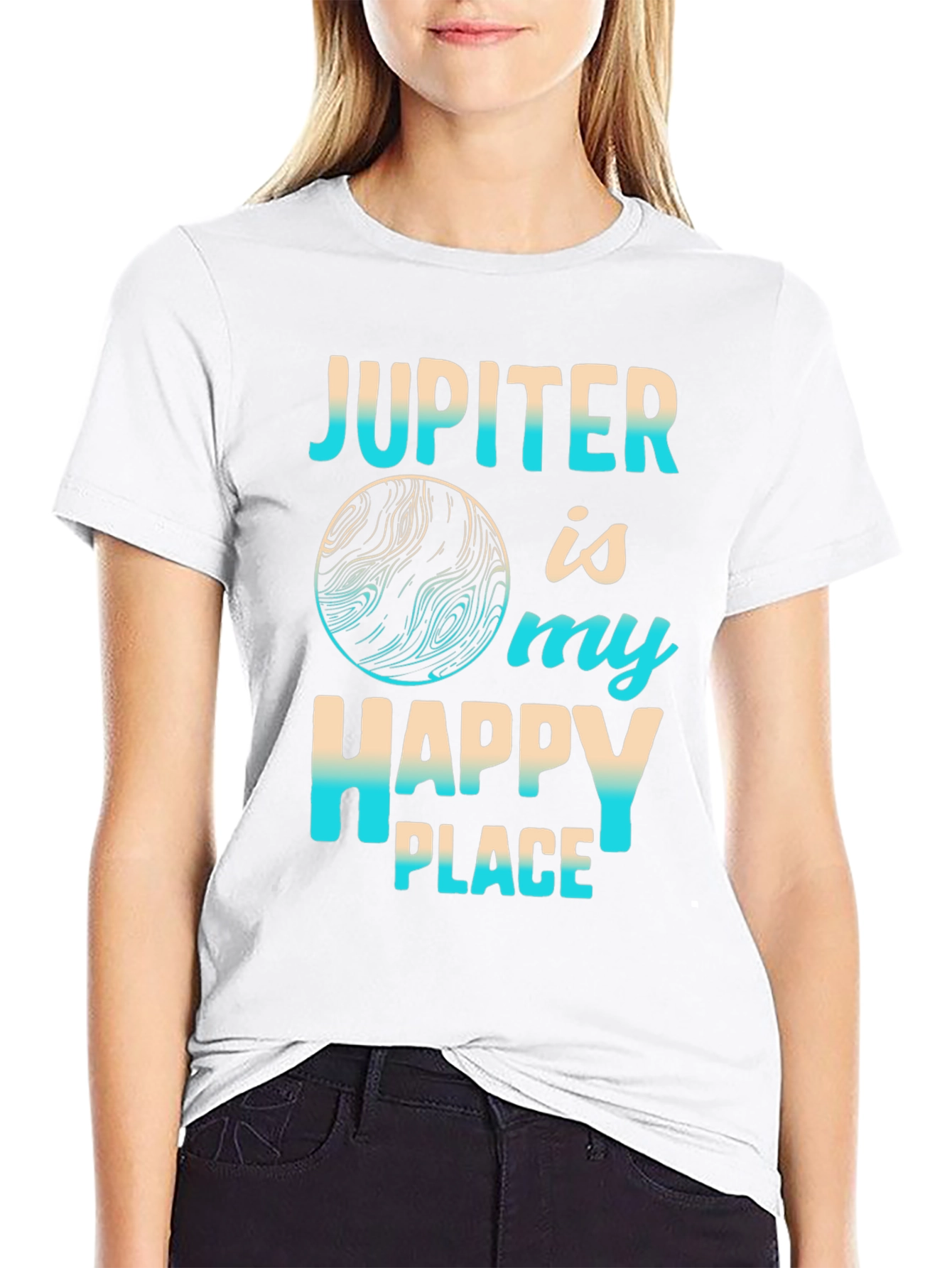 Jupiter Happy Place Graphic T-Shirt