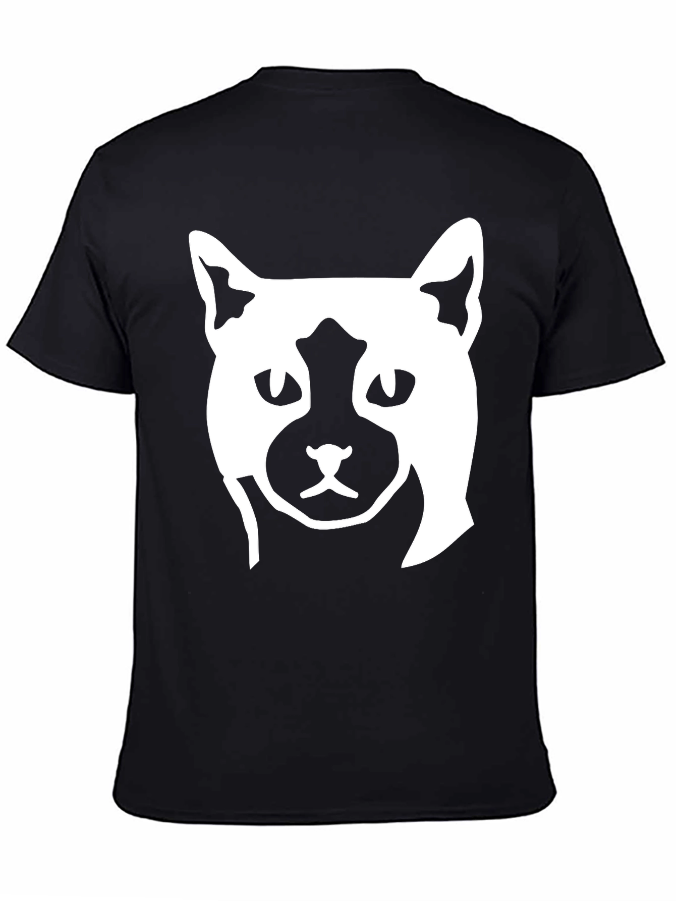 Cat Graphic Print T-Shirt