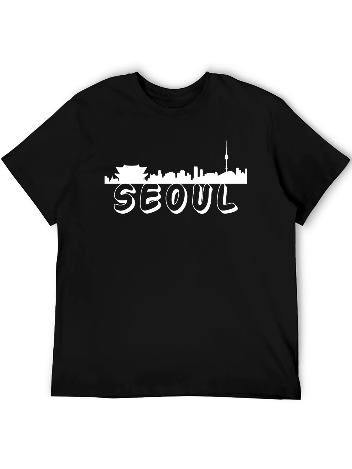 Seoul Skyline T-Shirt - Cityscape Tee