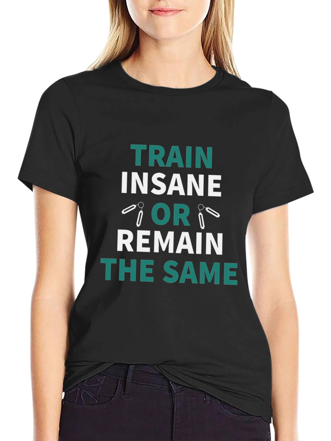 Train Insane T-Shirt - Fitness Motivation Tee