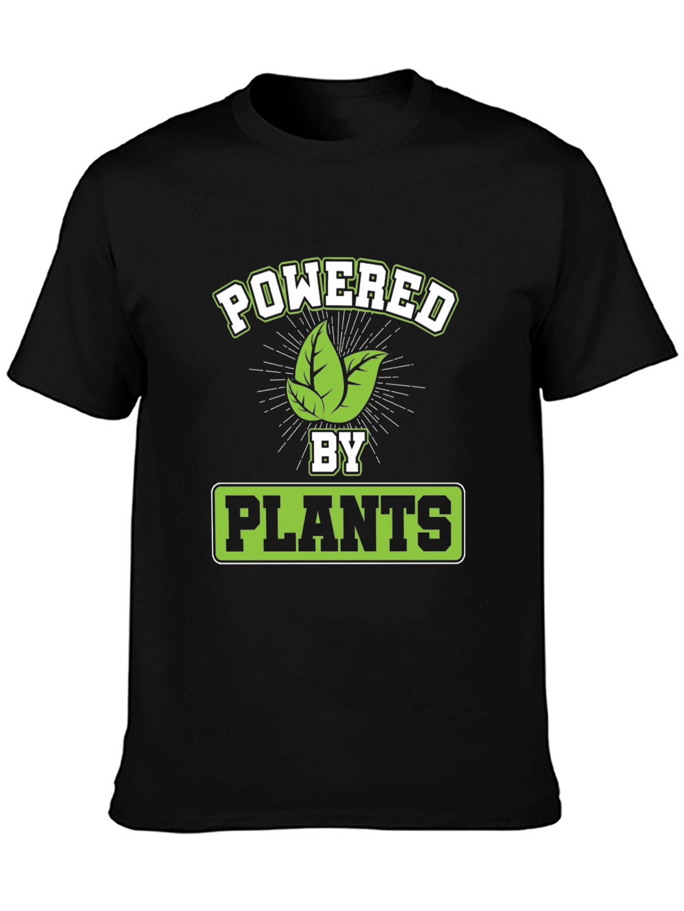 Powered by Plants Graphic Tee - Vegan T-Shirt