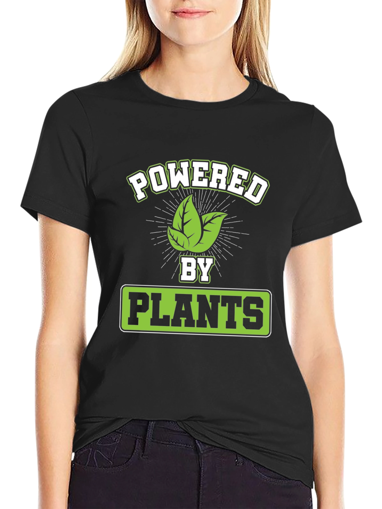 Powered by Plants Graphic Tee - Vegan T-Shirt