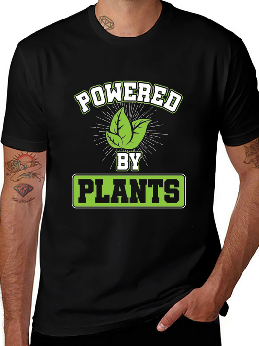 Powered by Plants Graphic Tee - Vegan T-Shirt