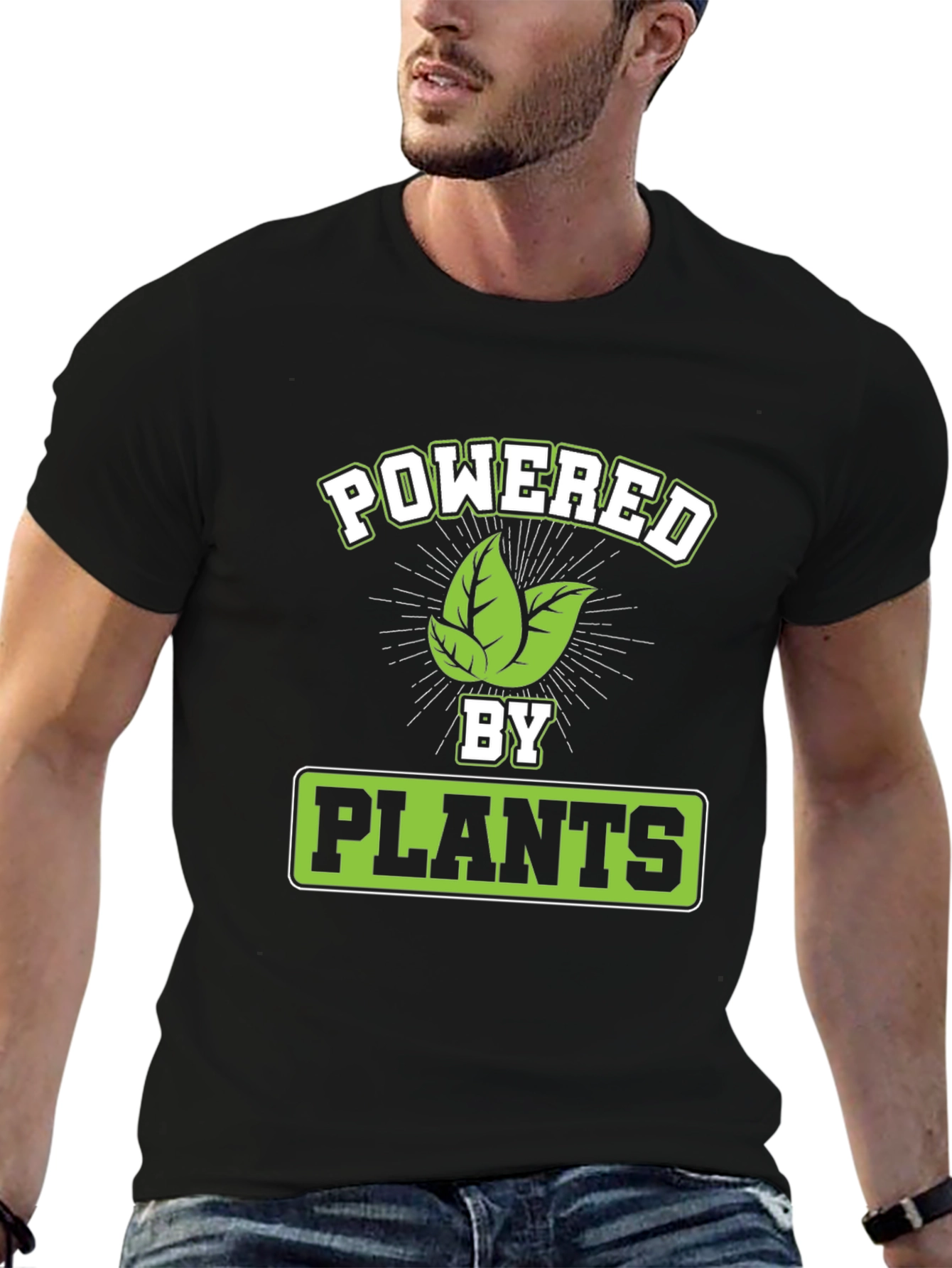 Powered by Plants Graphic Tee - Vegan T-Shirt