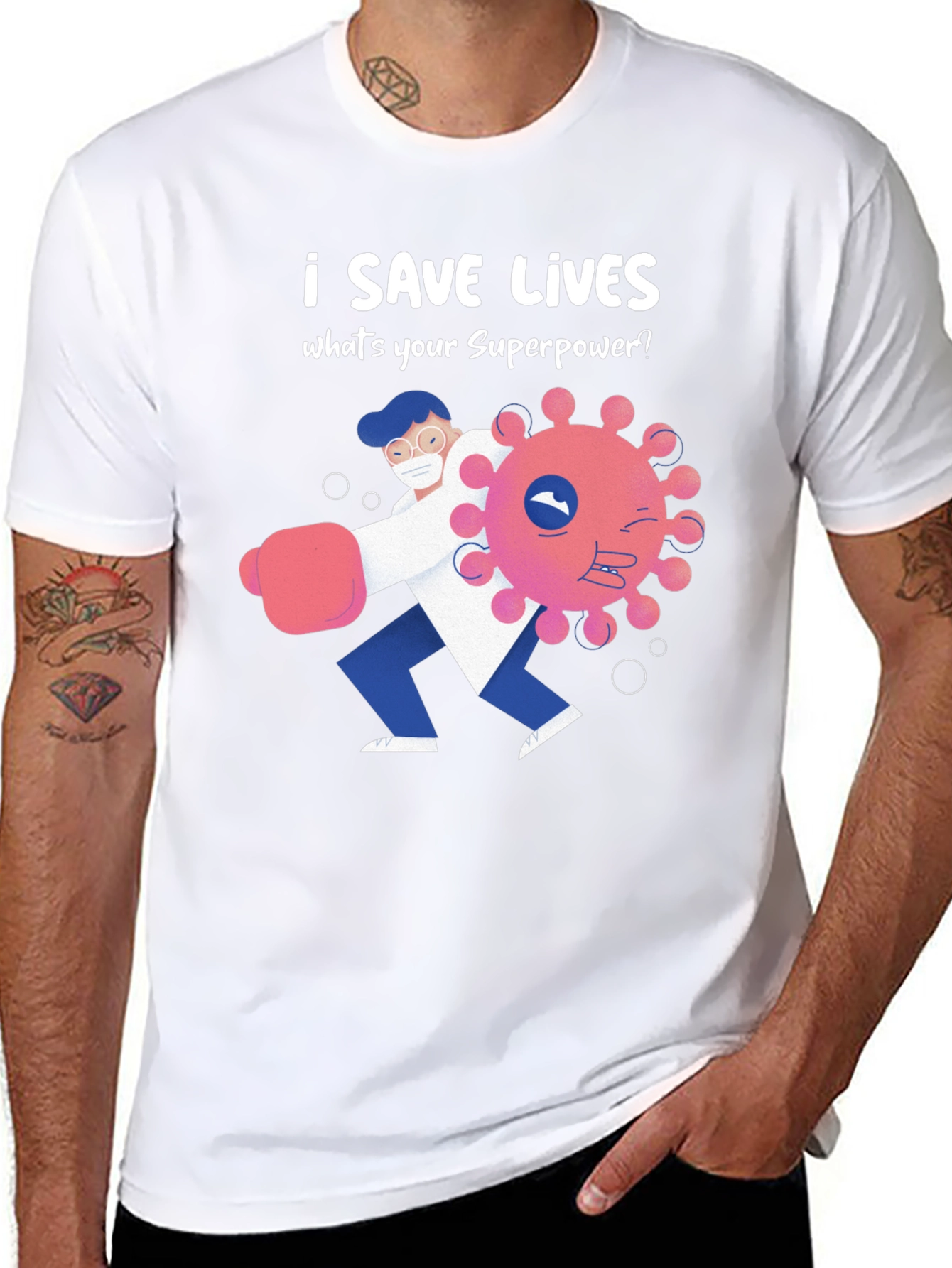 I Save Lives Graphic T-Shirt