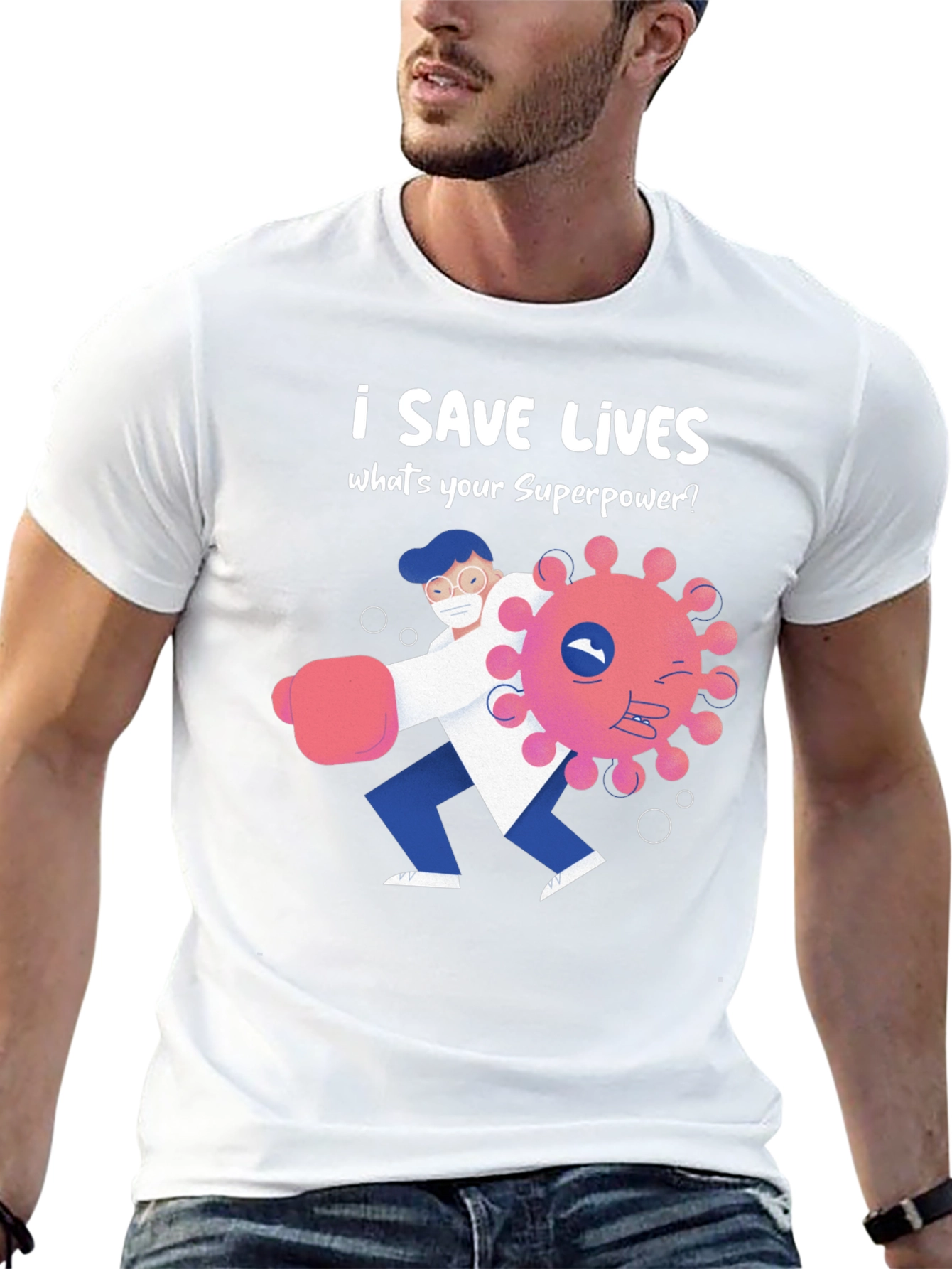 I Save Lives Graphic T-Shirt