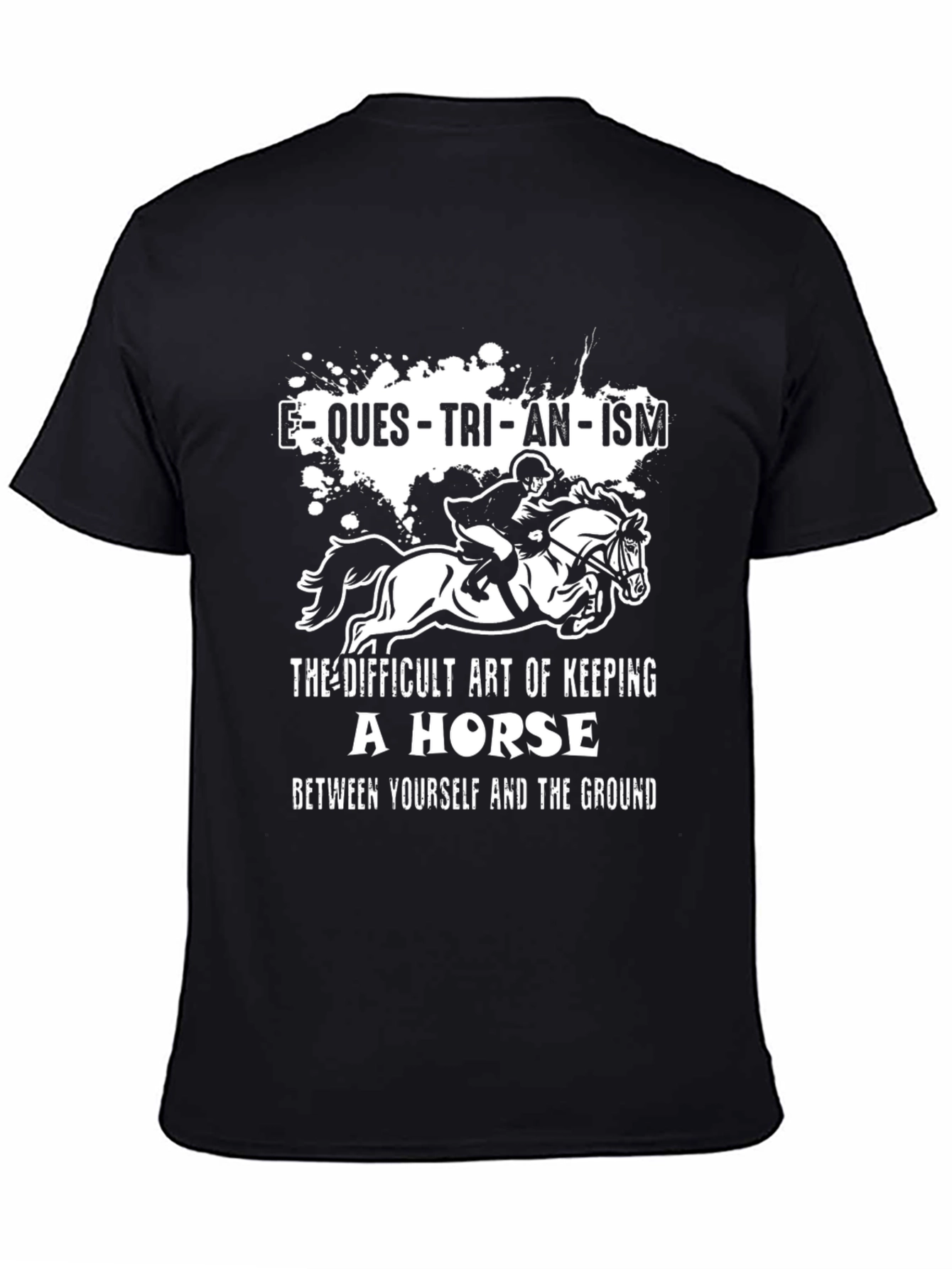 Equestrianism Horse Graphic Tee