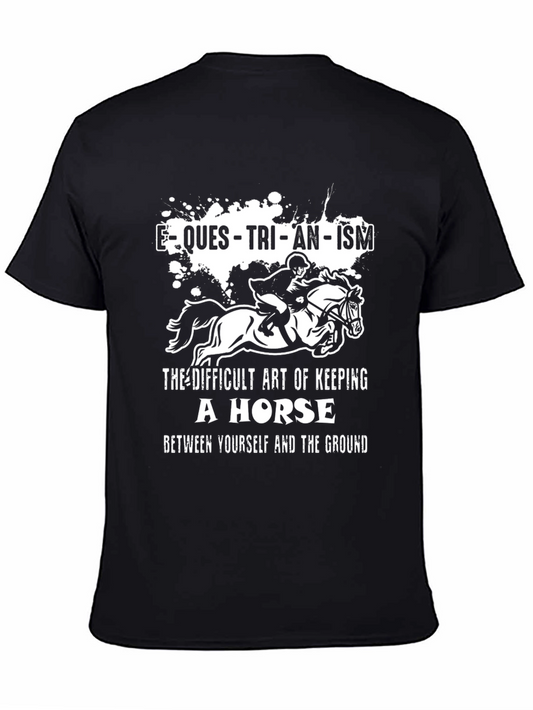 Equestrianism Horse Graphic Tee