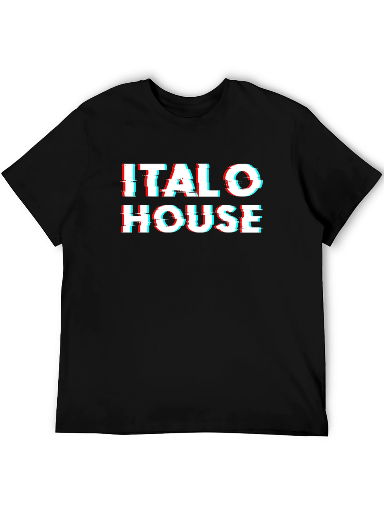 Italo House Glitch Tee