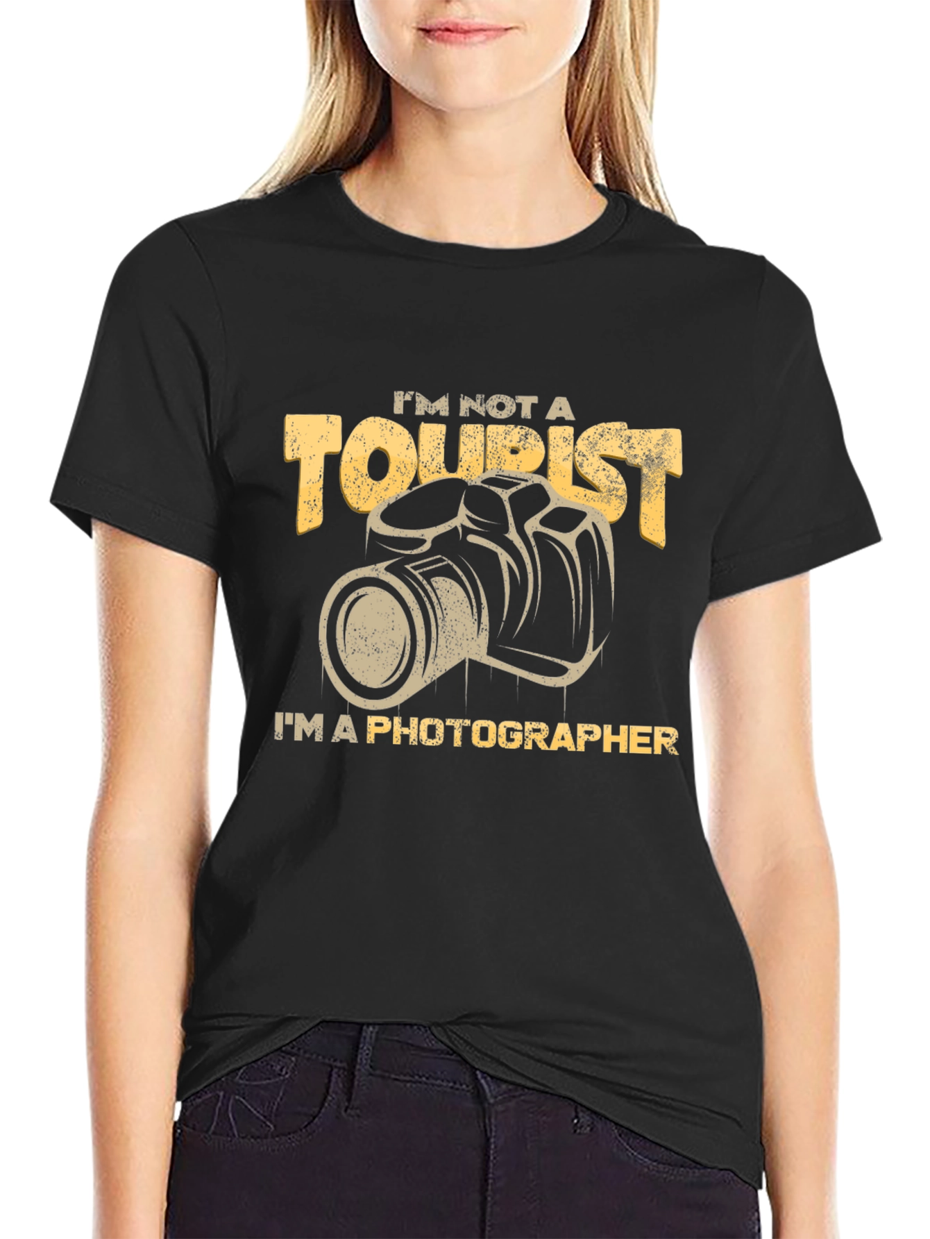 Photographer T-Shirt - Im Not A Tourist