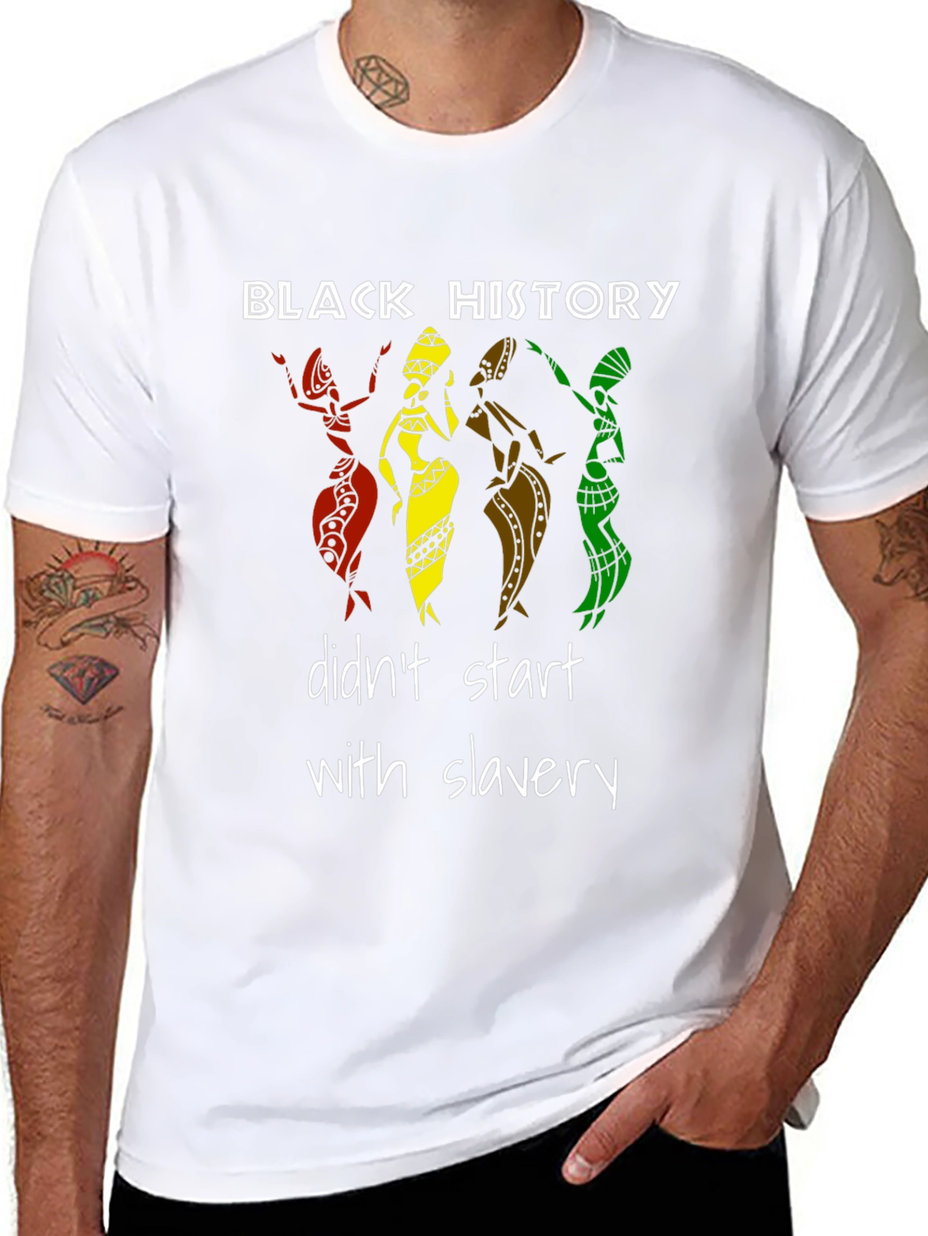Black History Didnt Start With Slavery T-Shirt