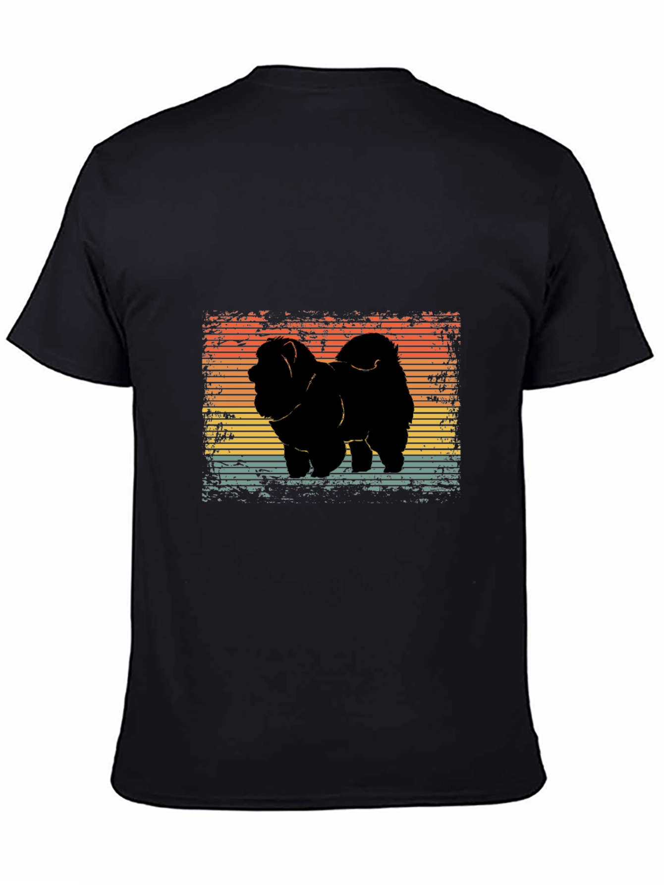 Retro Chow Chow Dog T-Shirt