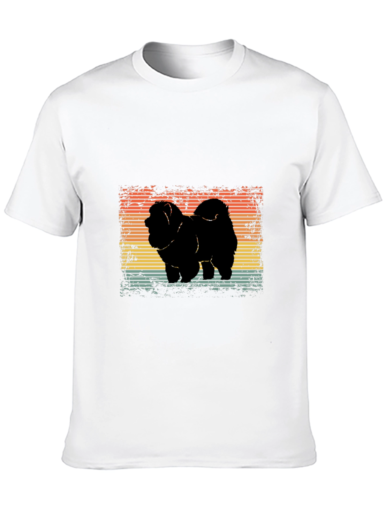 Retro Chow Chow Dog T-Shirt