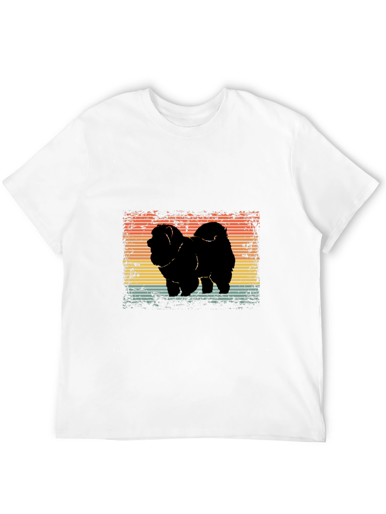 Retro Chow Chow Dog T-Shirt