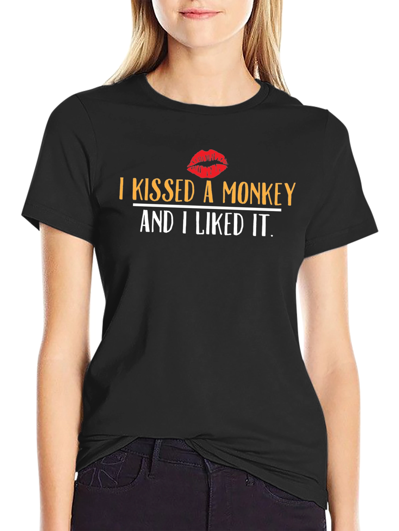 I Kissed A Monkey T-Shirt
