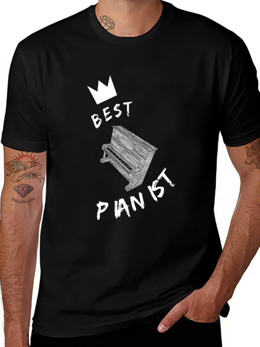 Best Pianist Tee - Music Lover Shirt