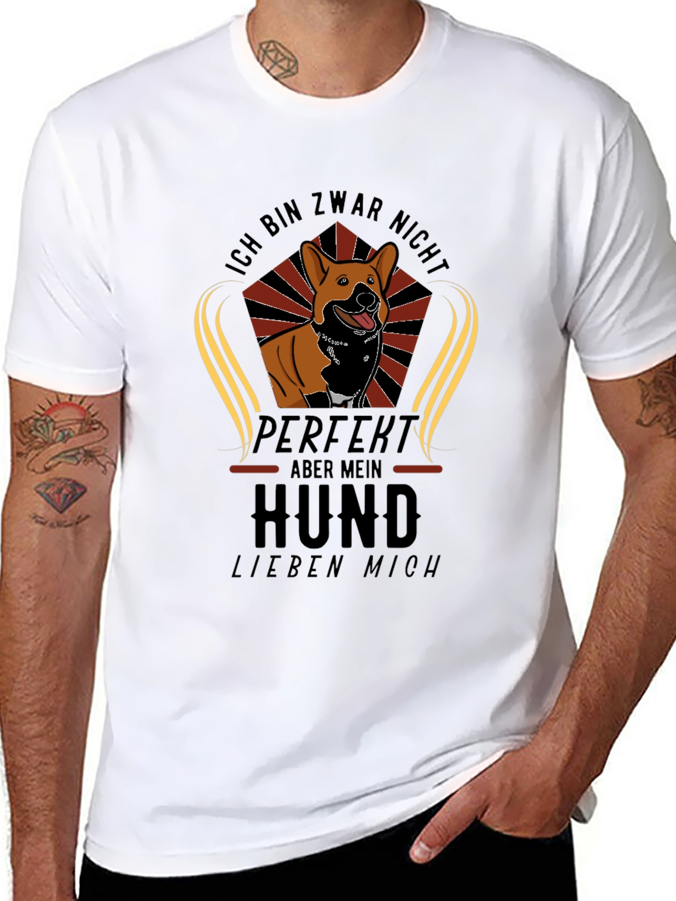 Dog Lover T-Shirt - My Dog Loves Me