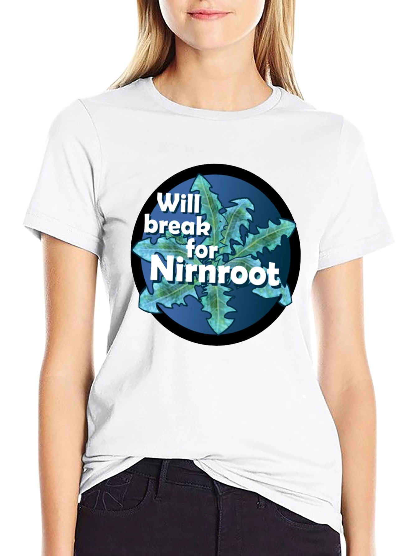 Will Break for Nirnroot T-Shirt - Gamer Tee