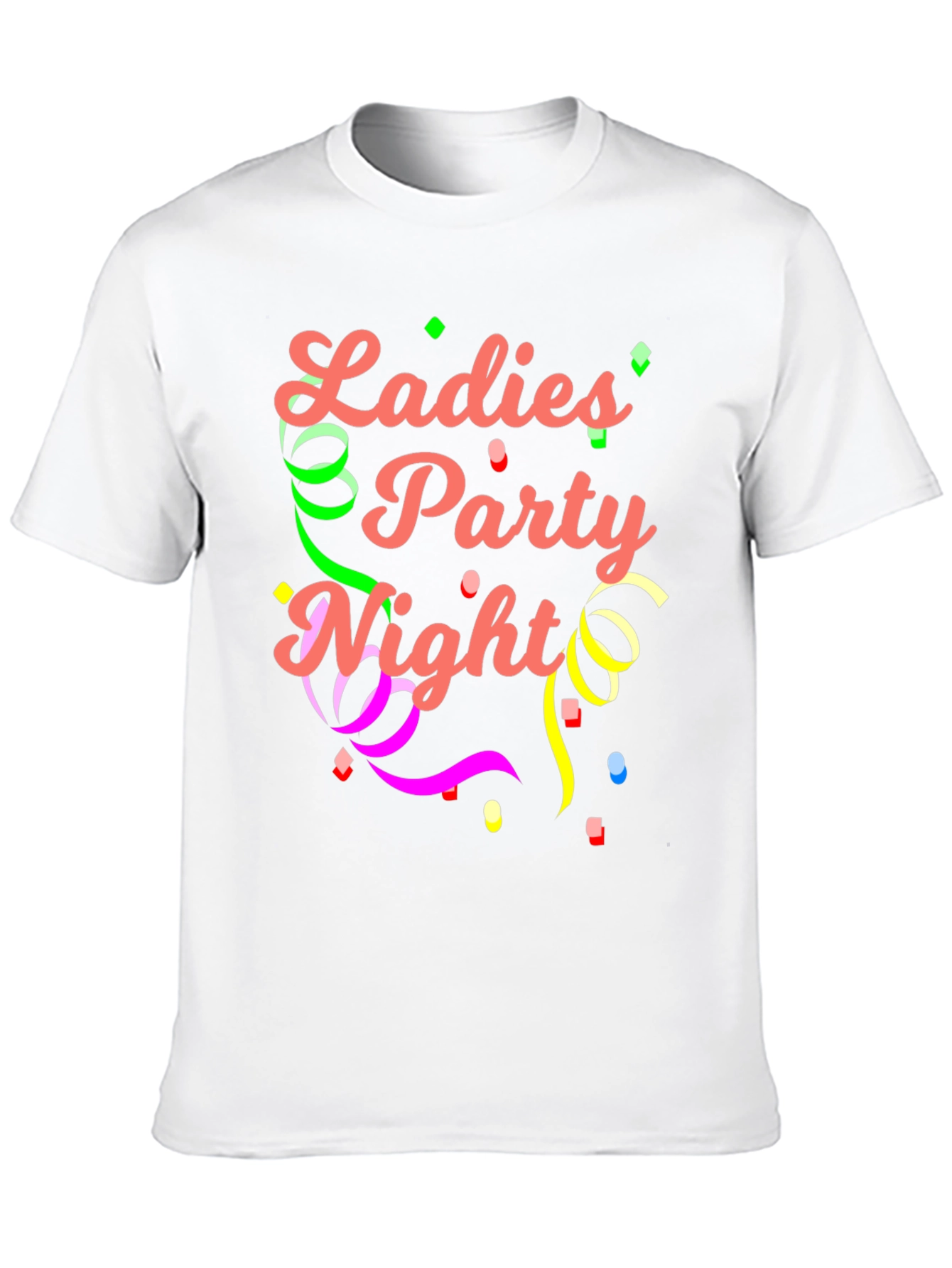 Ladies Party Night Black T-Shirt