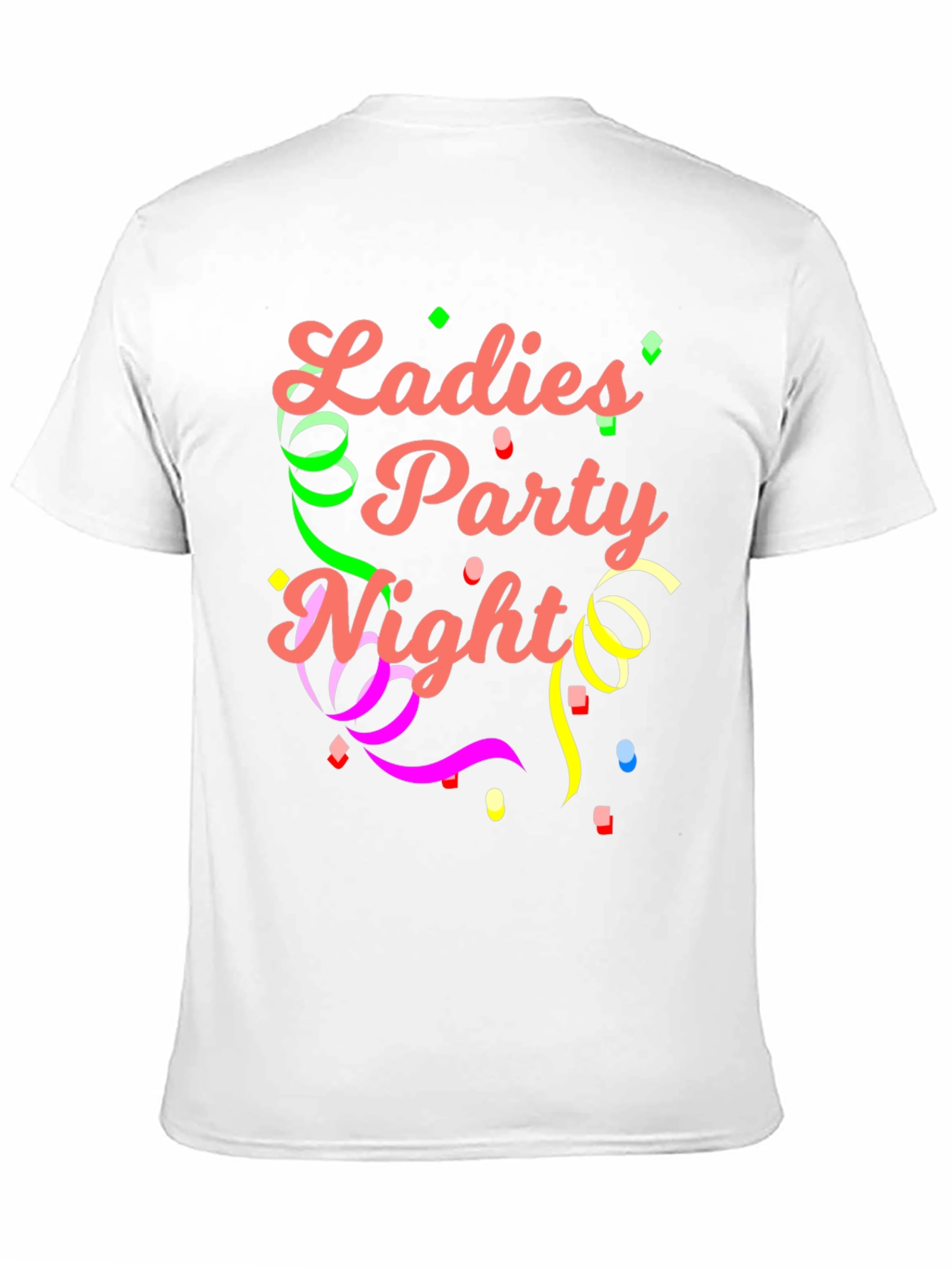 Ladies Party Night Black T-Shirt