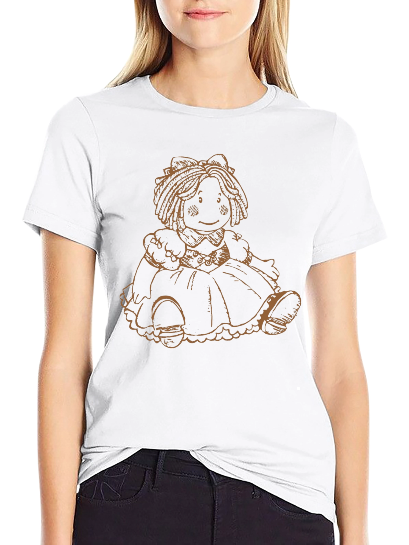 Rag Doll Graphic Tee - Classic Comfort