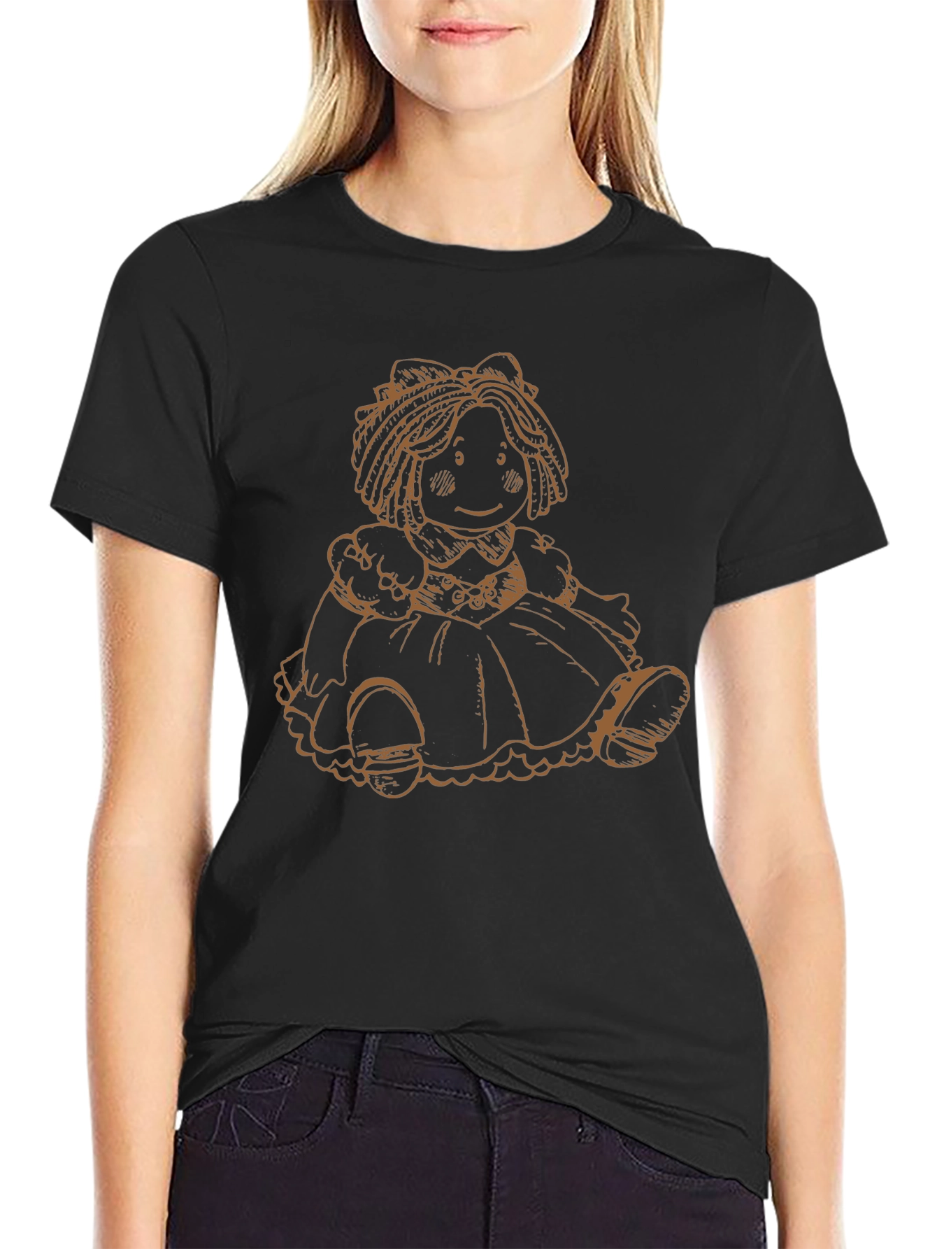 Rag Doll Graphic Tee - Classic Comfort