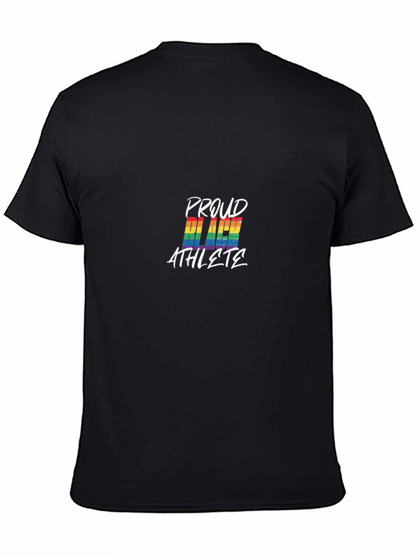 Proud Black Athlete Pride LGBTQ+ T-Shirt