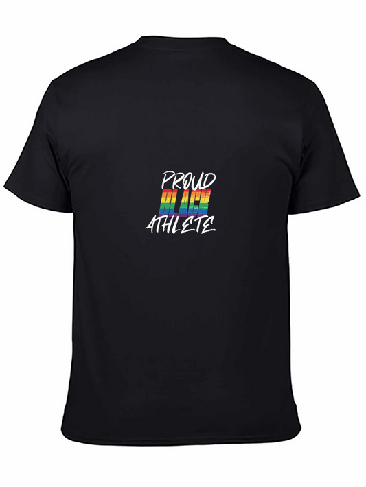 Proud Black Athlete Pride LGBTQ+ T-Shirt